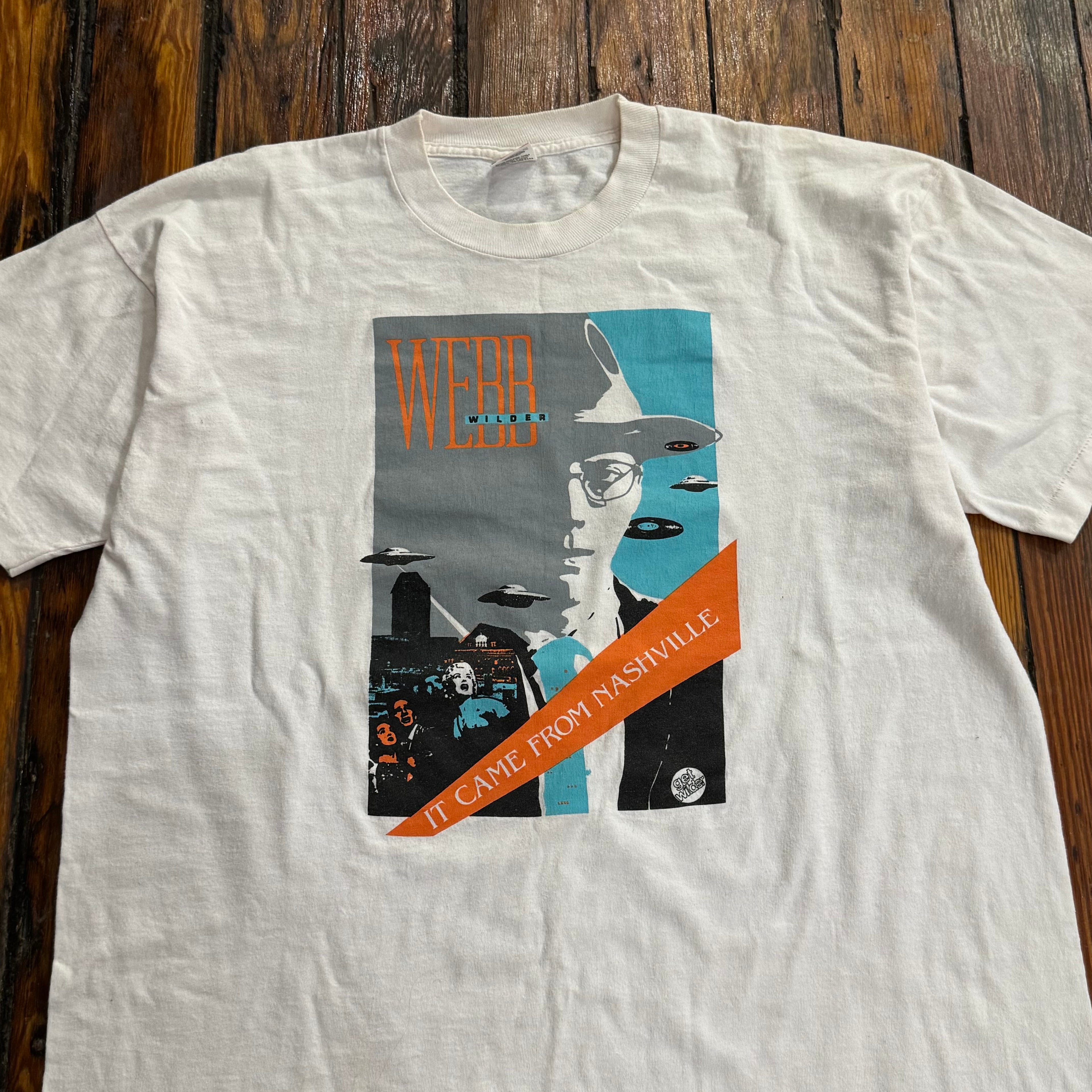 Vintage Webb Wilber Nashville T-shirt Sz XL