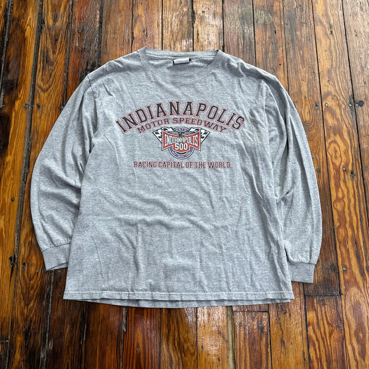 Vintage Indianapolis 500 Long Sleeve T-shirt Sz M