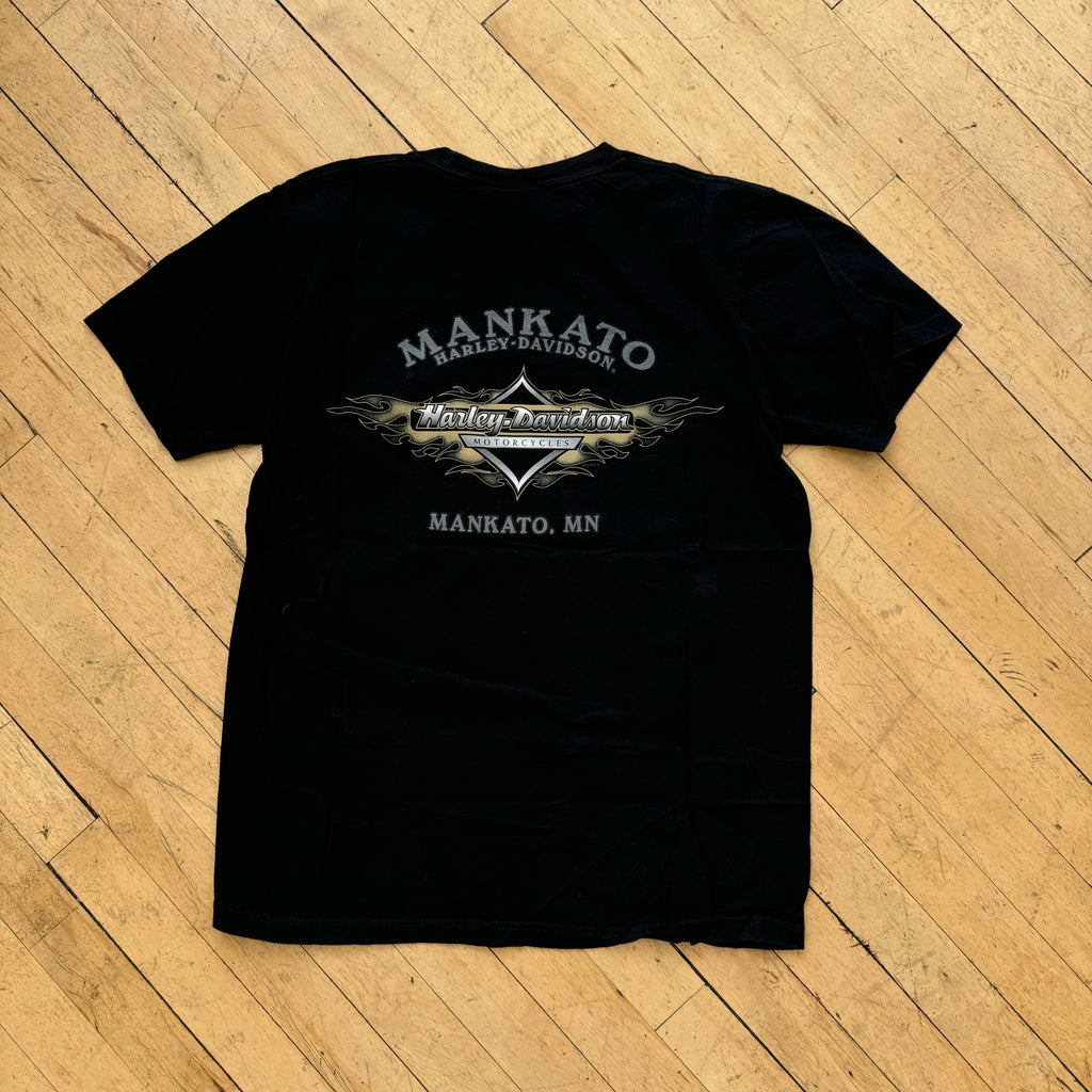 Harley Davidson Skelton Smoke T-shirt Sz M