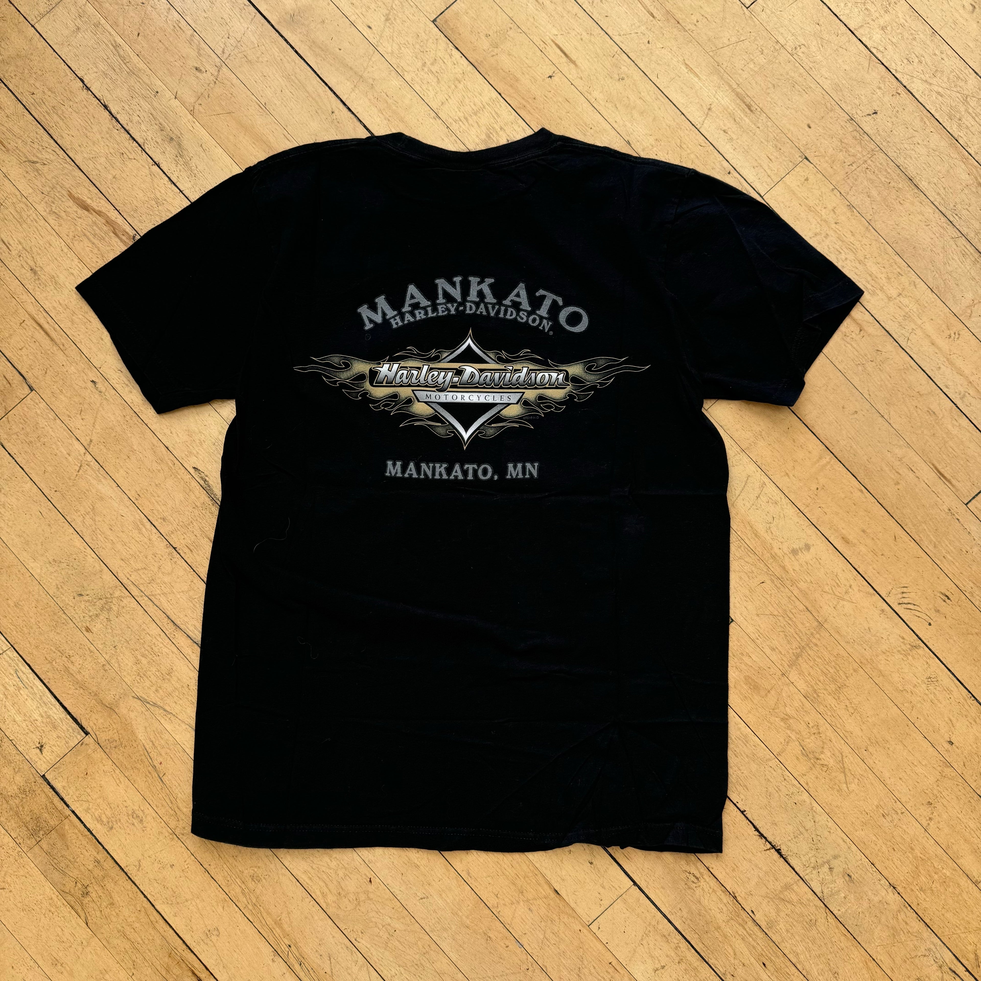 Harley Davidson Skelton Smoke T-shirt Sz M