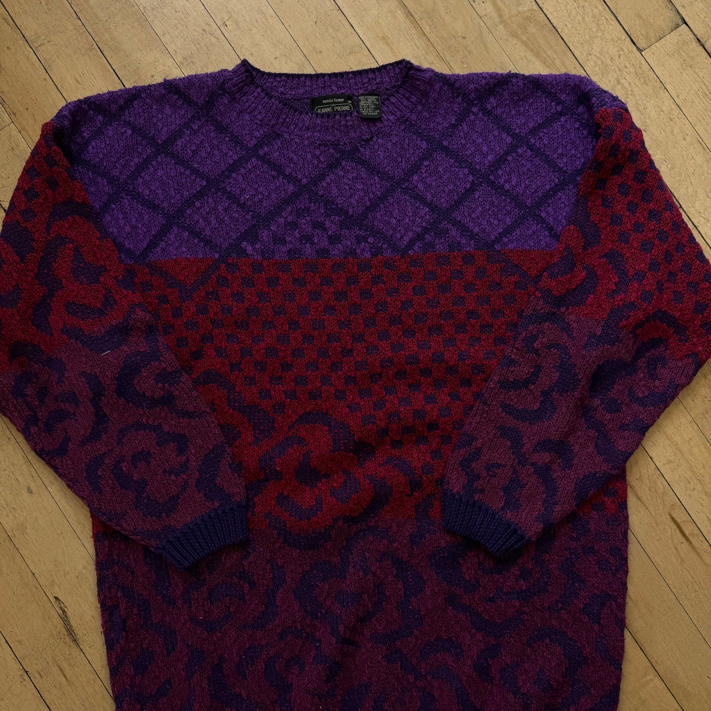 Vintage Jeanne Pierre Sweater Sz L