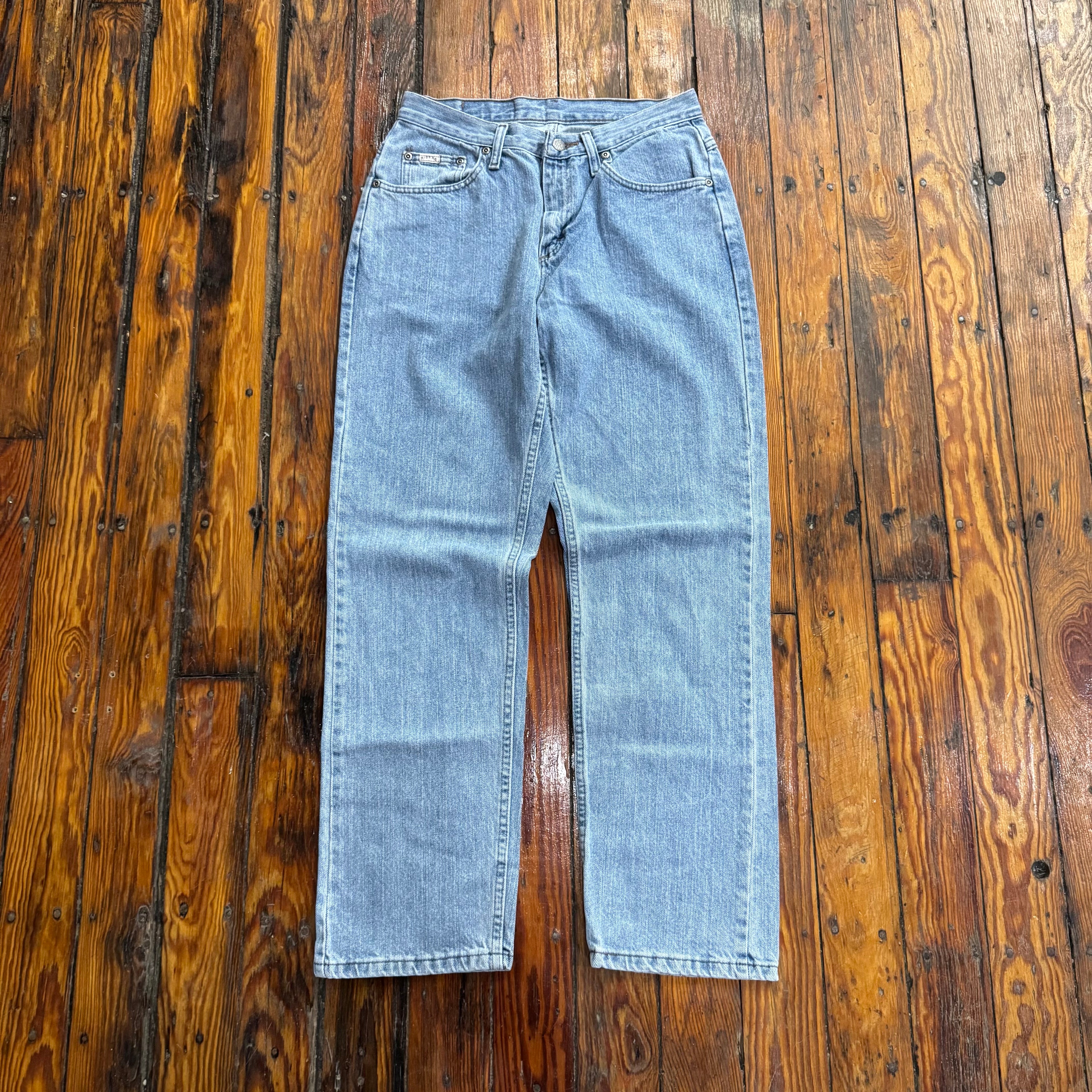 Vintage Light Wash Riders Denim Jeans Sz 8