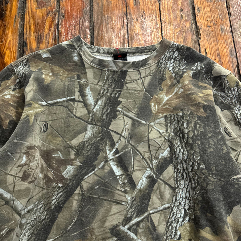 Vintage Camo Crewneck Sz M