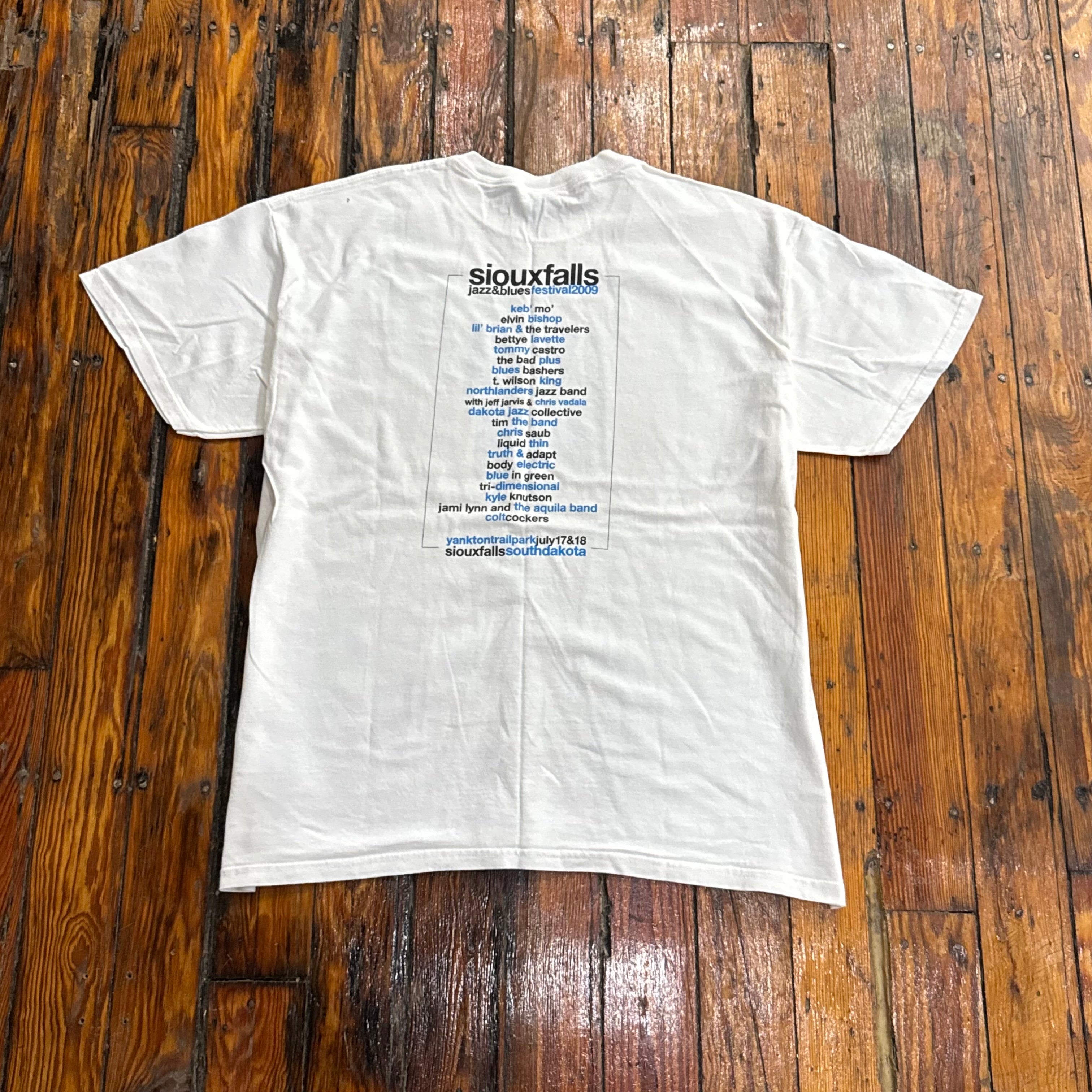 Jazz Fest Sioux Falls 2009 T-shirt Sz XL