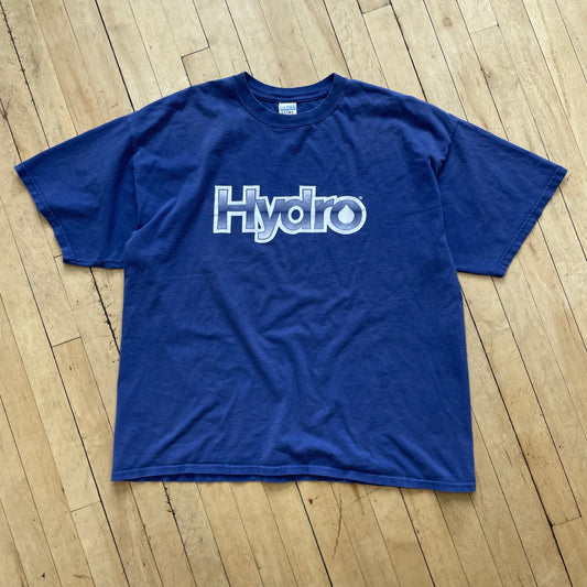 Vintage Hydro SpellOut T-shirt Sz XXL