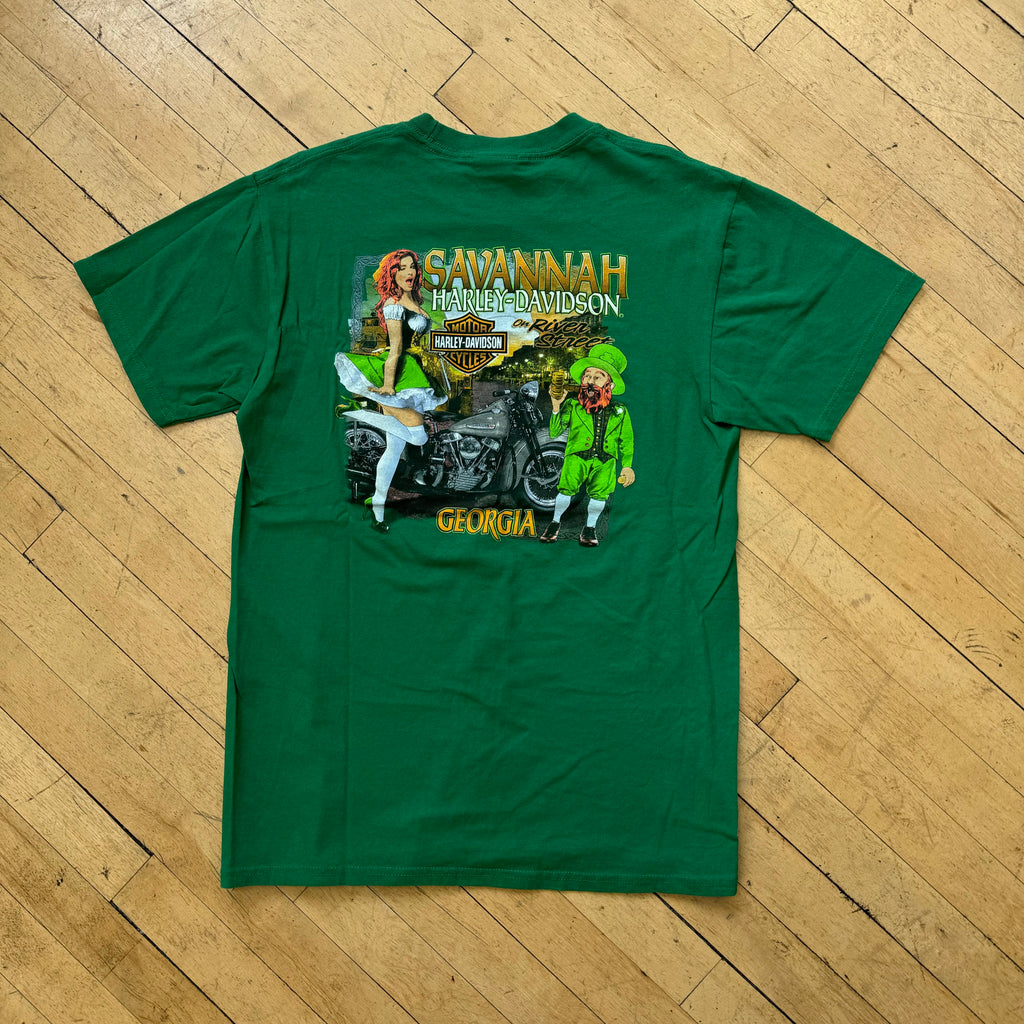 Harley Davidson Savannah Georgia T-shirt Sz M