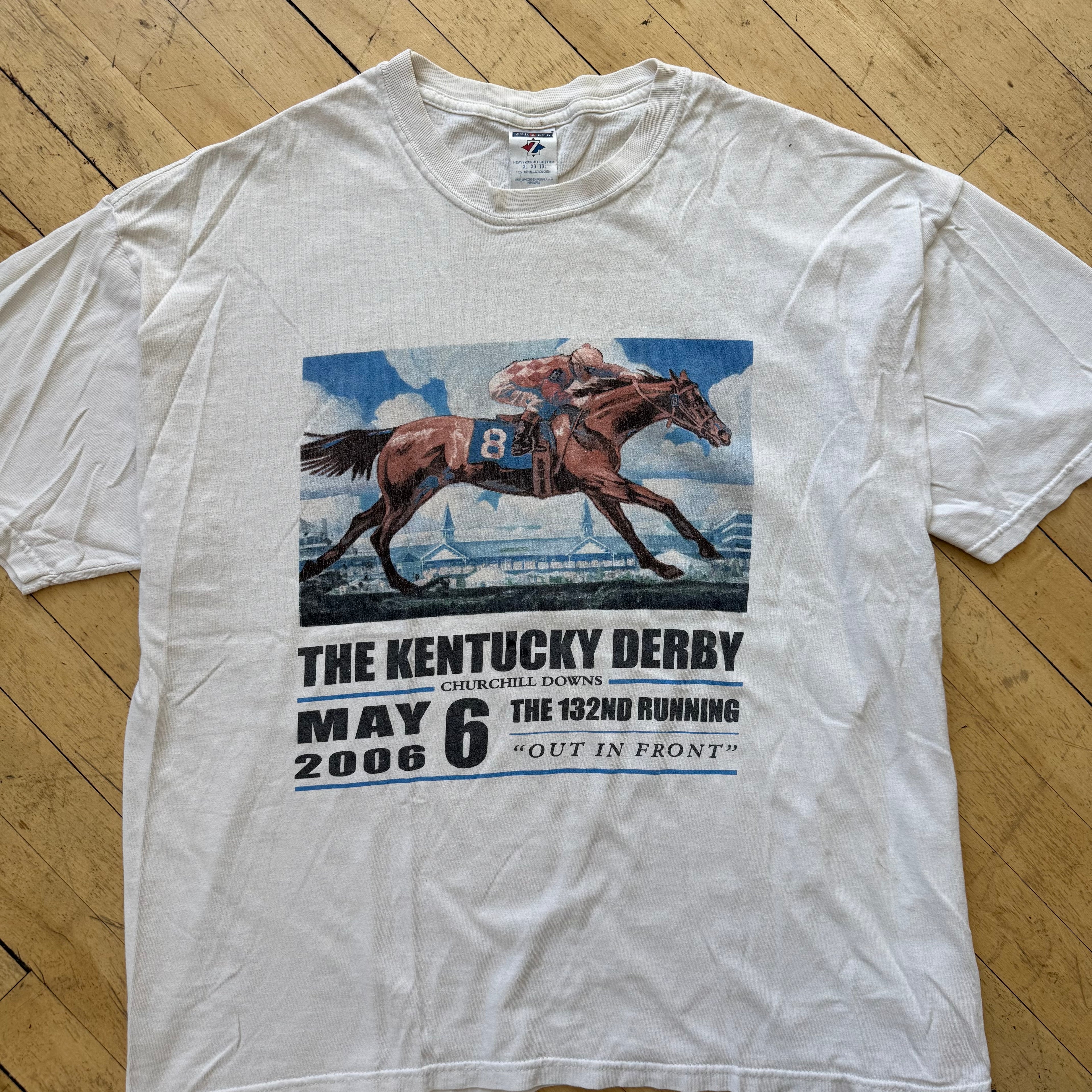 Vintage Kentucky Derby T-shirt Sz L