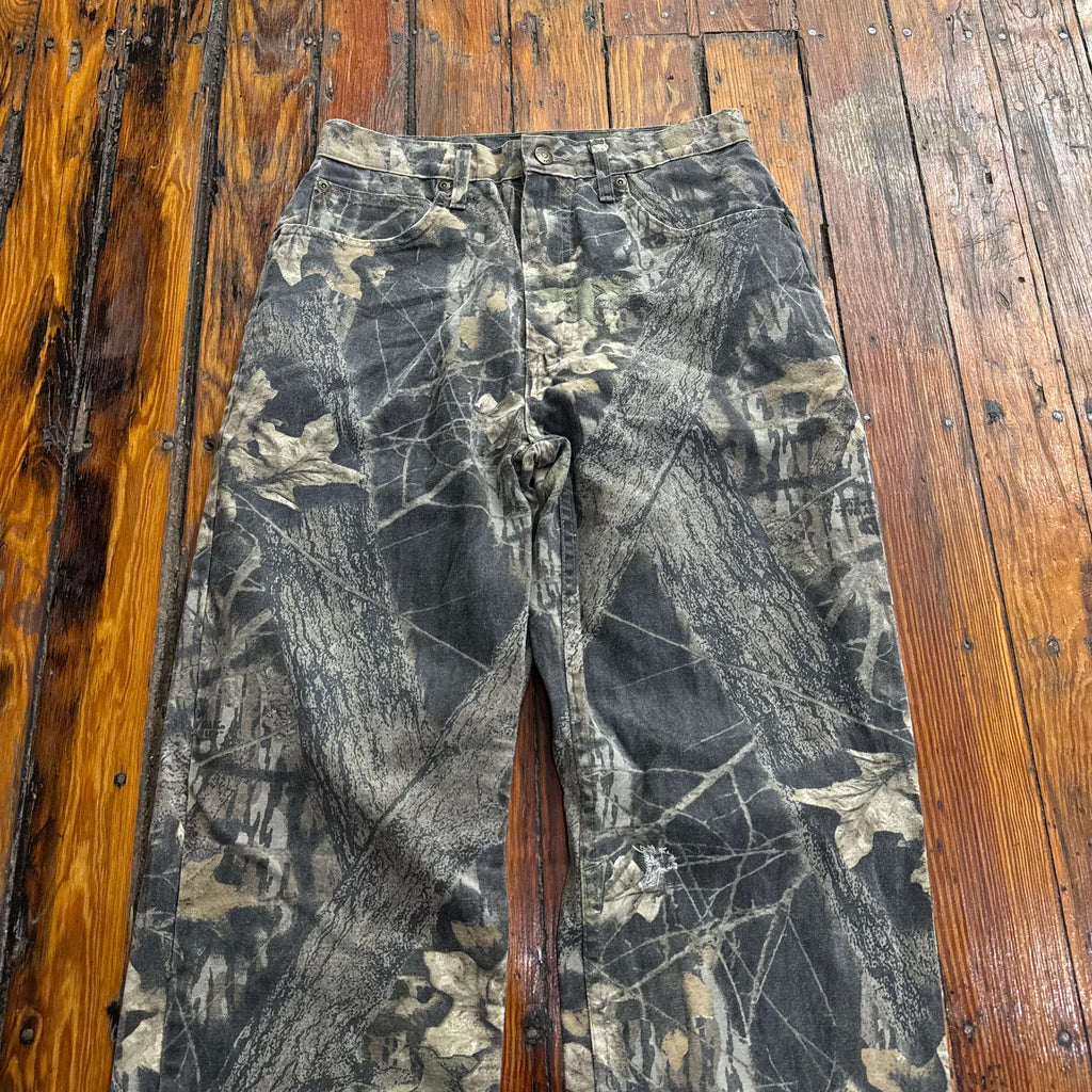 Vintage Camo Cabelas Denim Jeans Sz 30