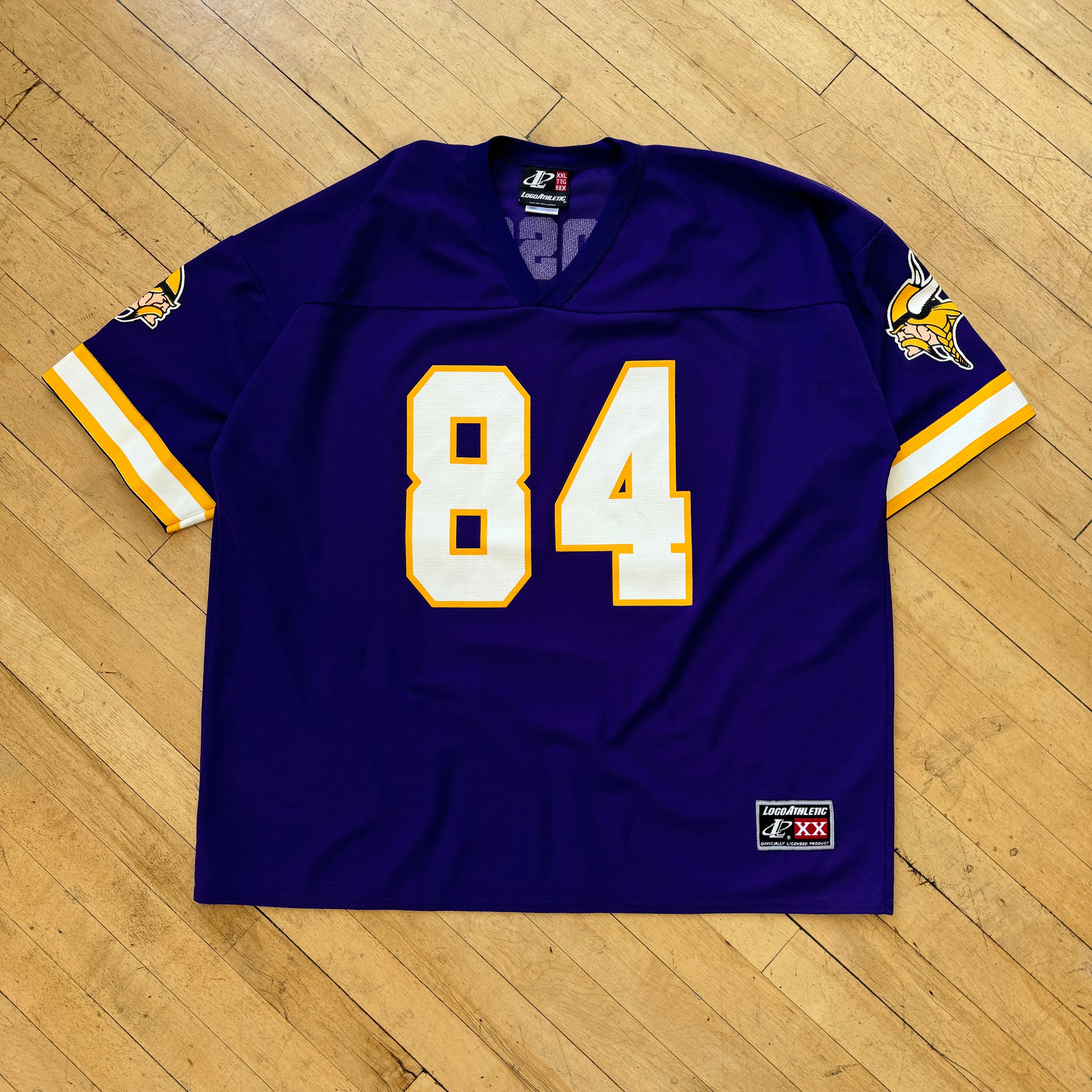Vintage Logo Athletic Vikings Jersey Sz XXL