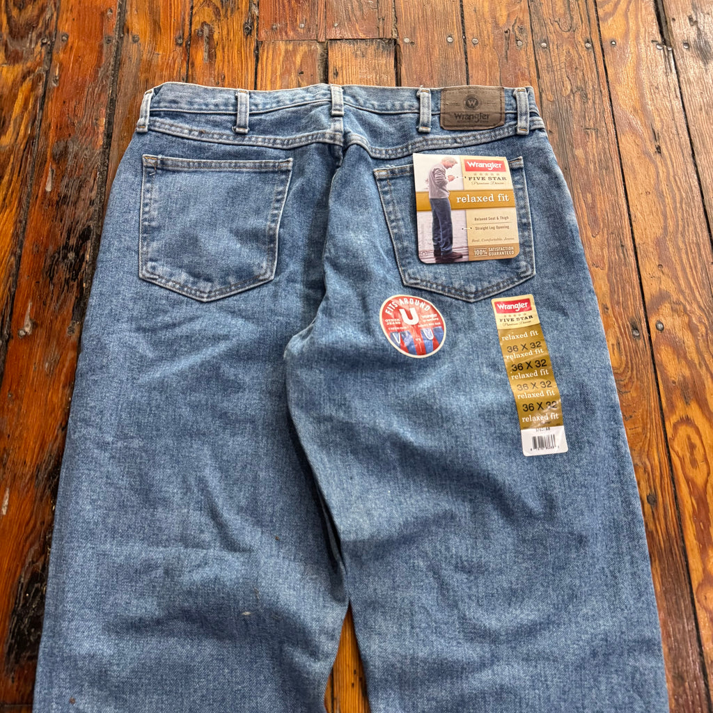 00s Wrangler Denim Jeans (New) Sz 36x32