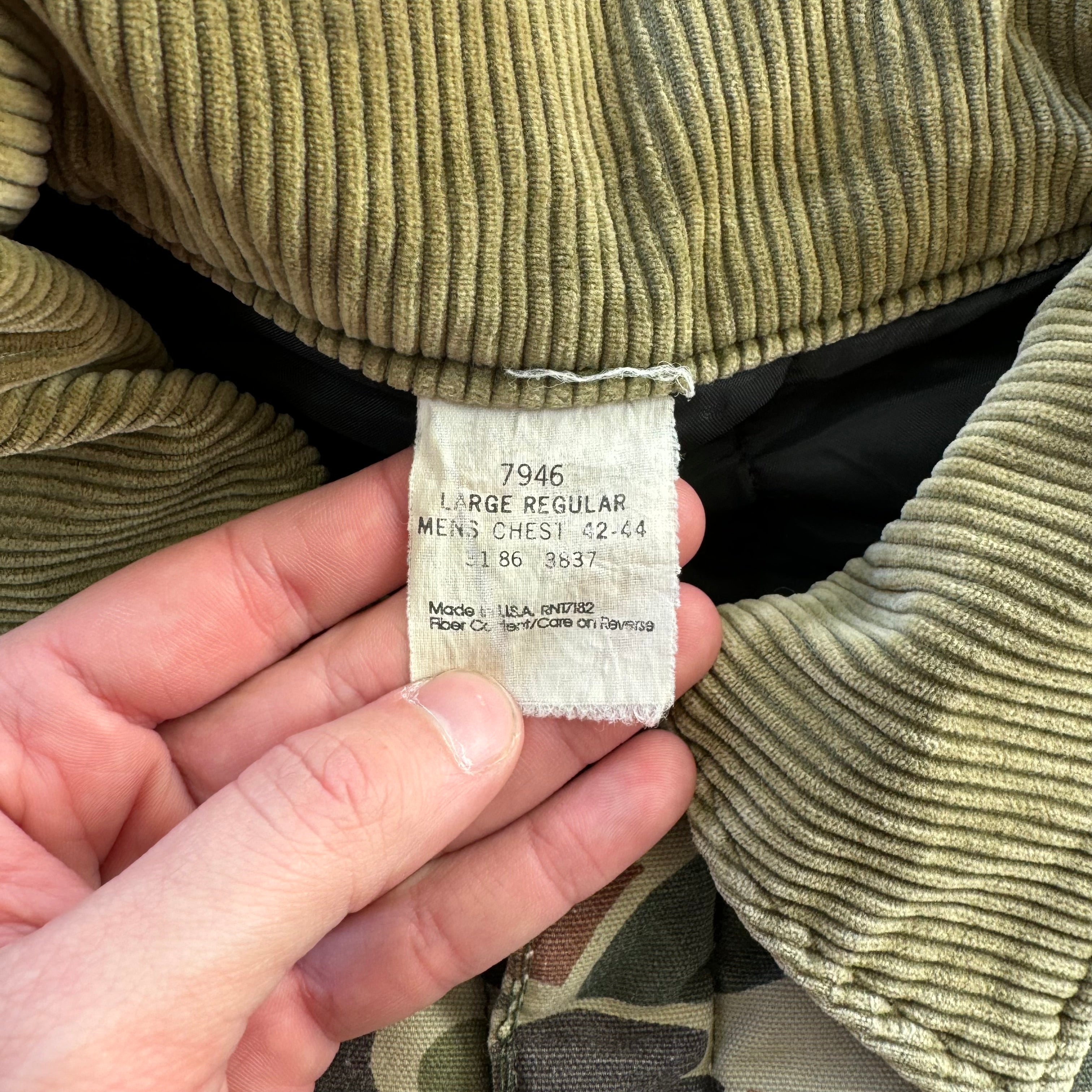 Vintage Camo Workwear Jacket Sz L