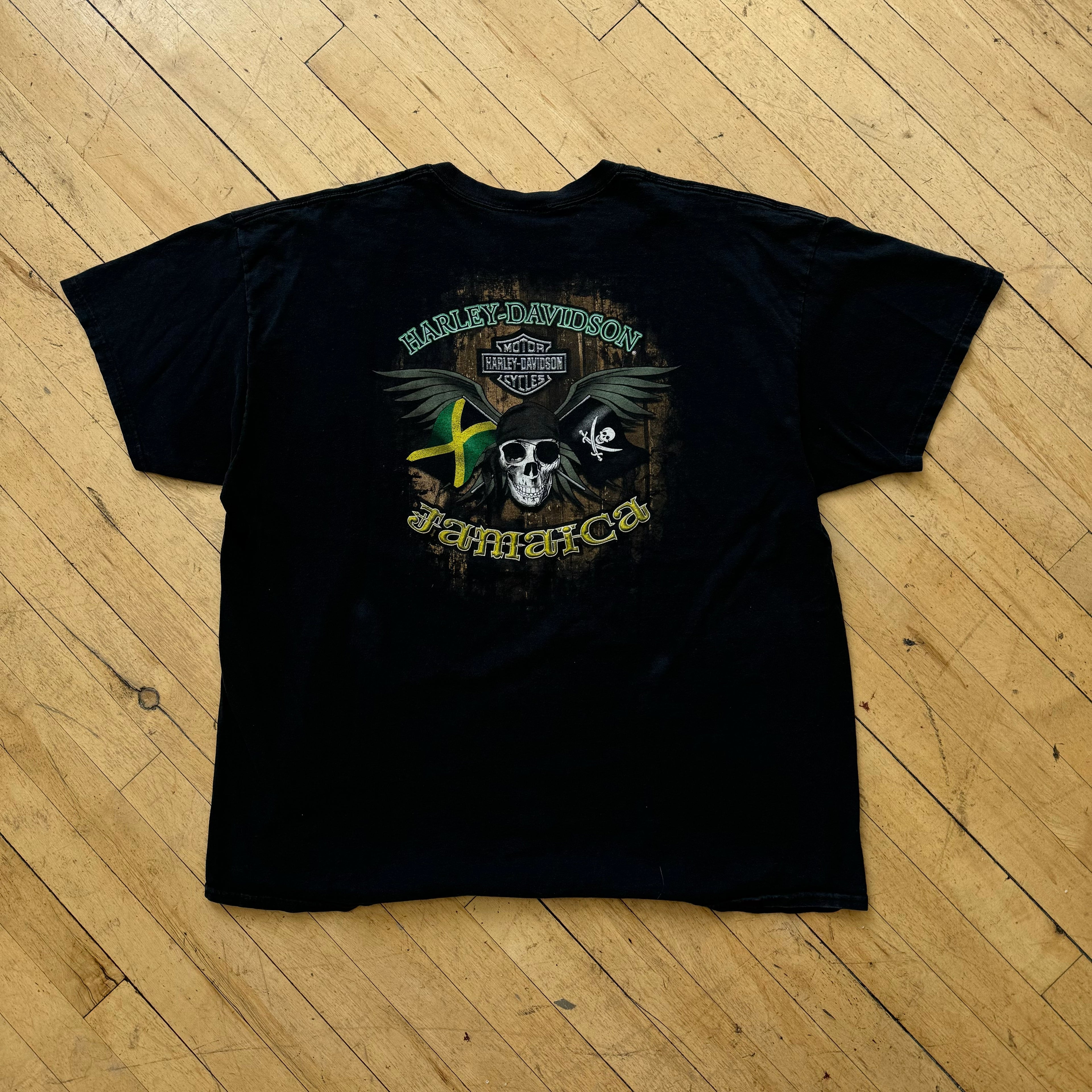 Vintage Harley Davidson Jamaica T-shirt Sz XXL