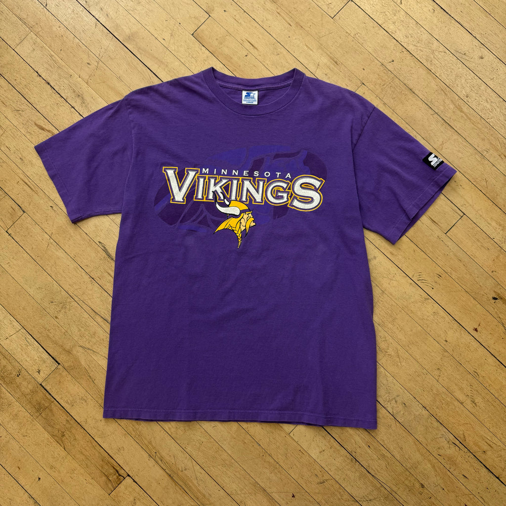 Vintage Minnesota Vikings Starter T-shirt Sz L