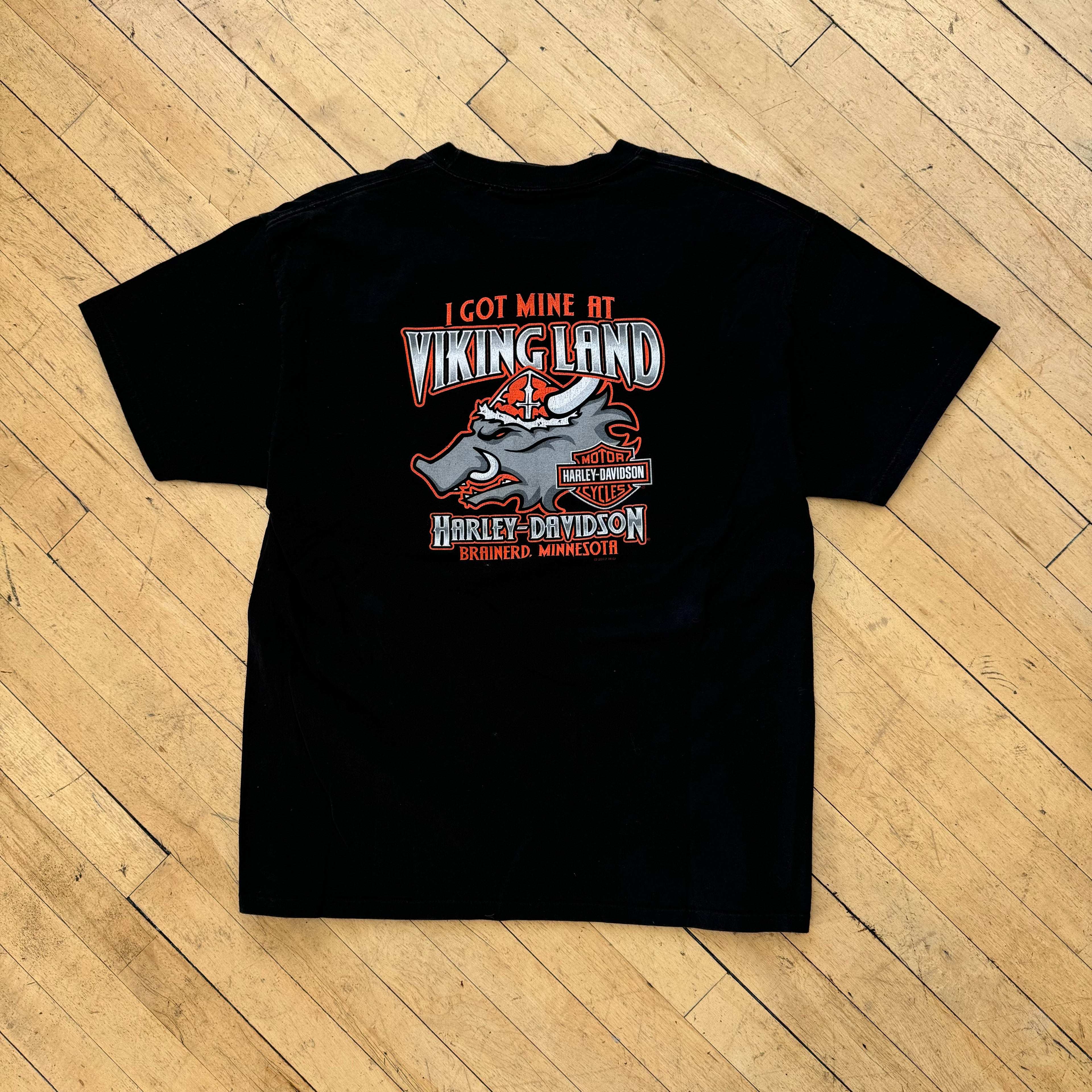 Harley Davidson Center Logo T-shirt Sz M