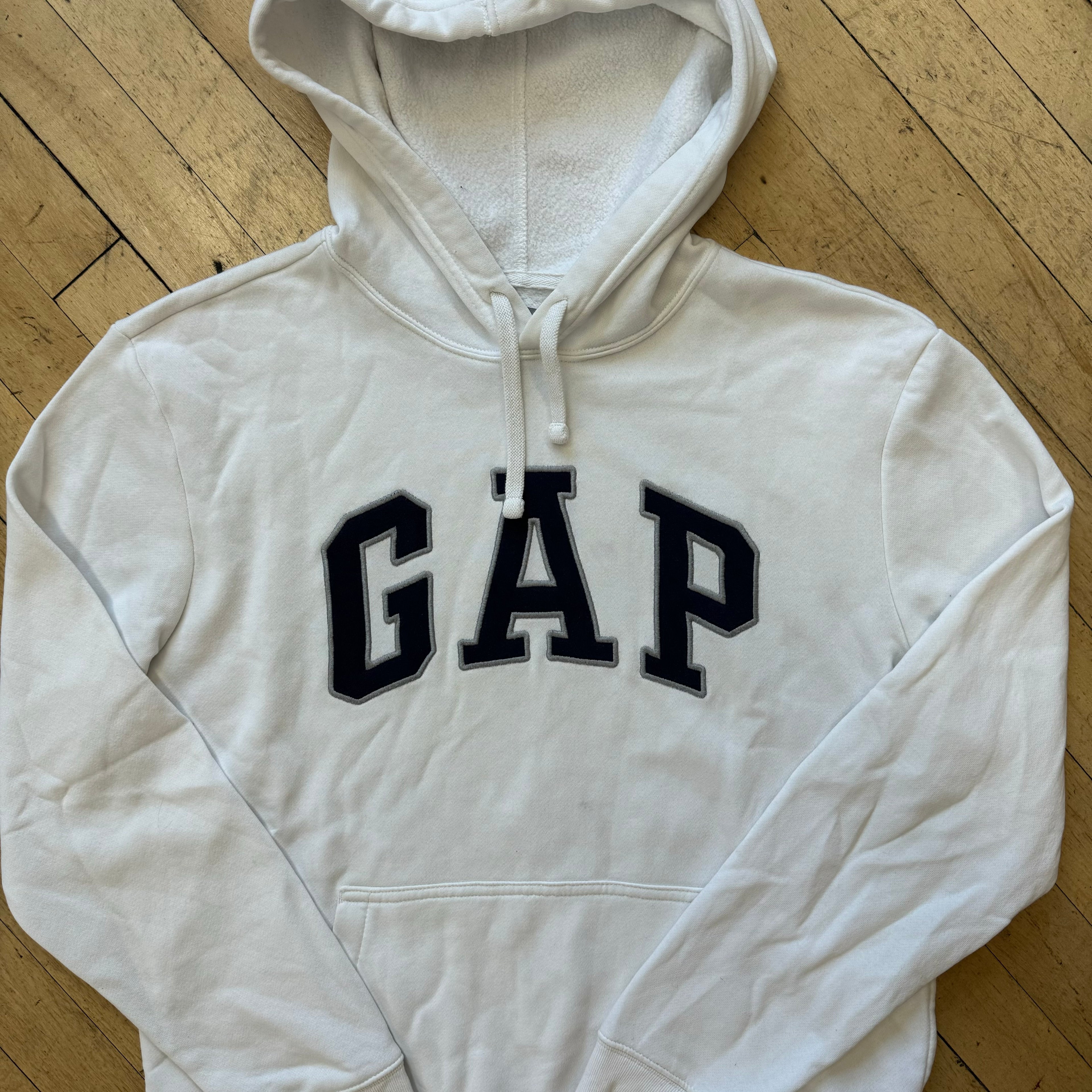 Y2K Gap SpellOut Hoodie Sz S
