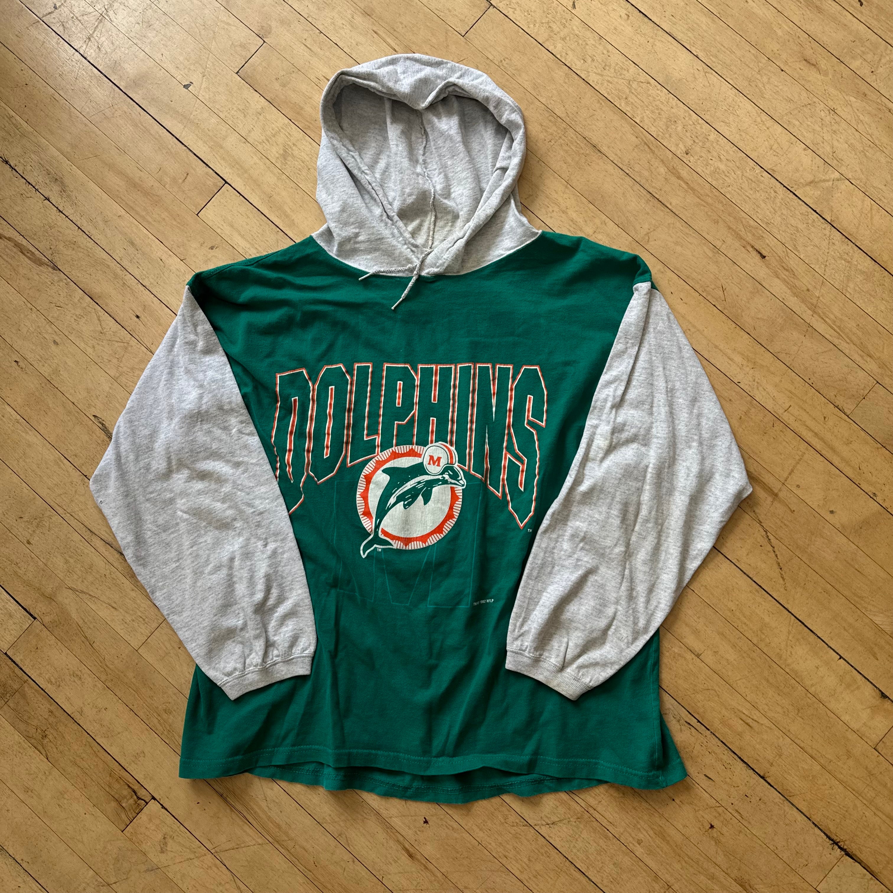 Vintage Miami Dolphins Hoodie Sz XL