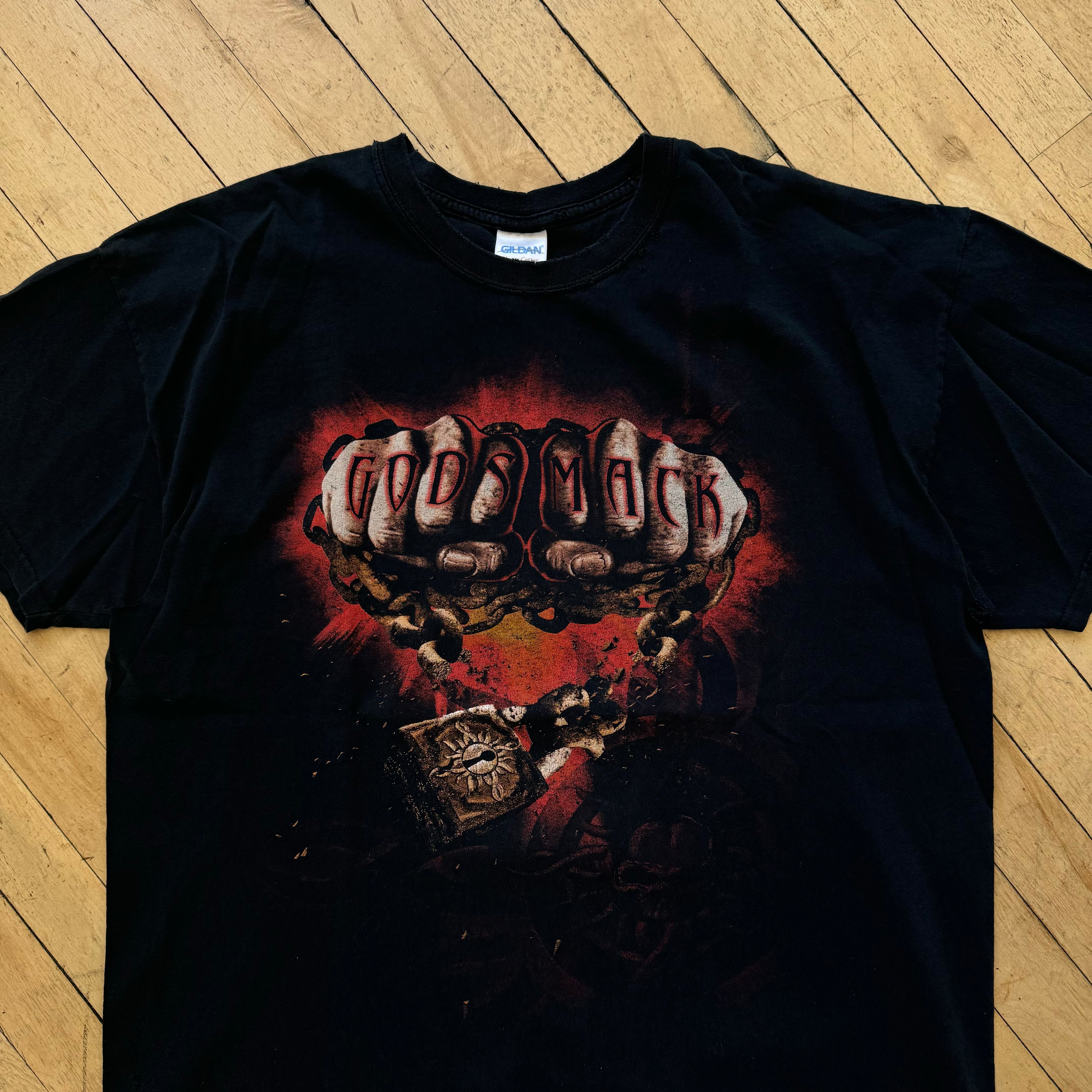 Vintage GodSmack Band T-shirt Sz L