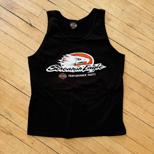 Vintage Screaming Eagle Harley Tank Top T-shirt Sz M