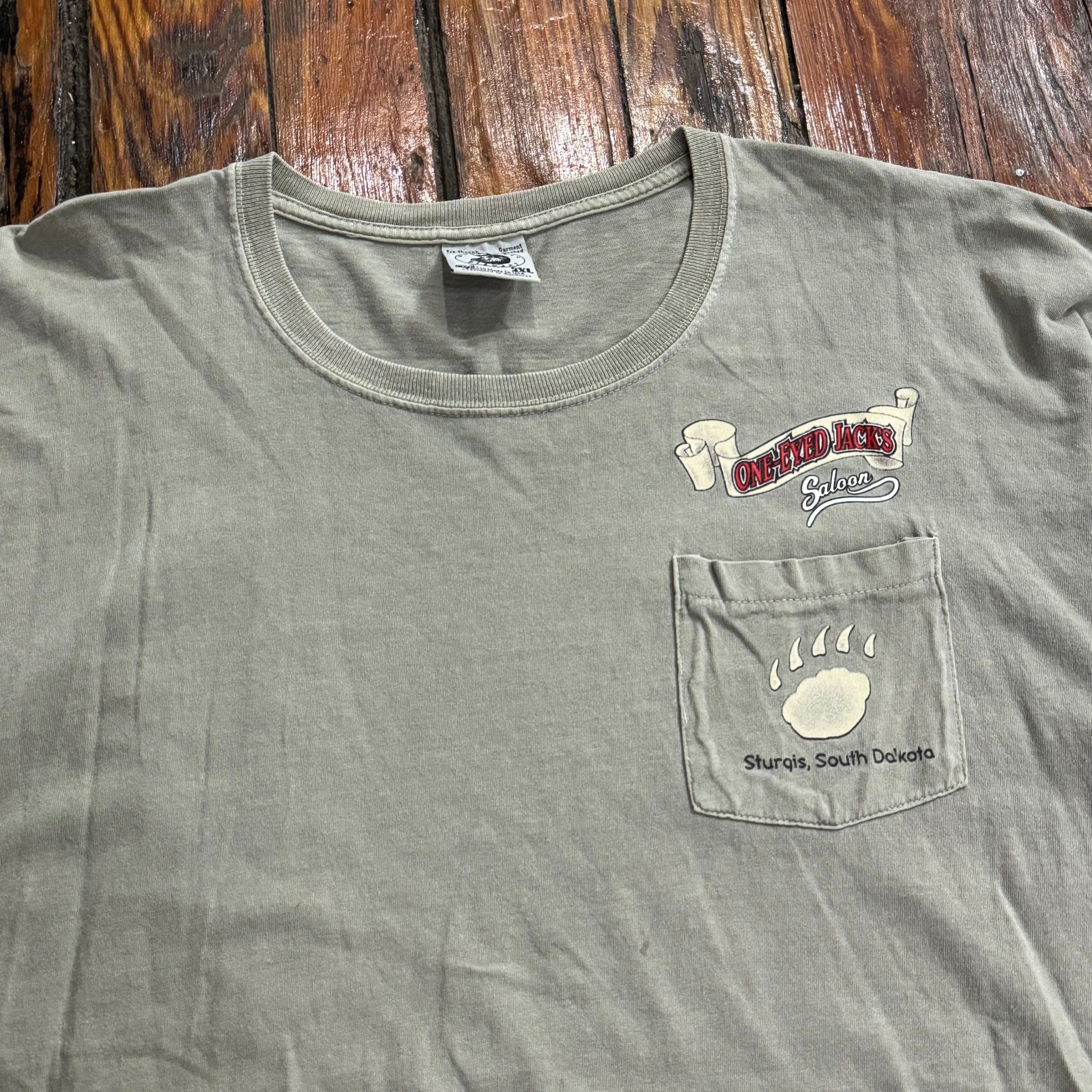 Vintage One Eye Jacks Saloon T-shirt Sz XXL