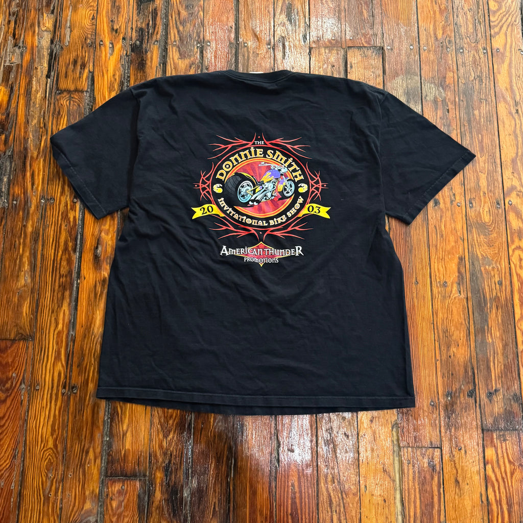Vintage Donnie Smith Bike Show T-shirt Sz XXL