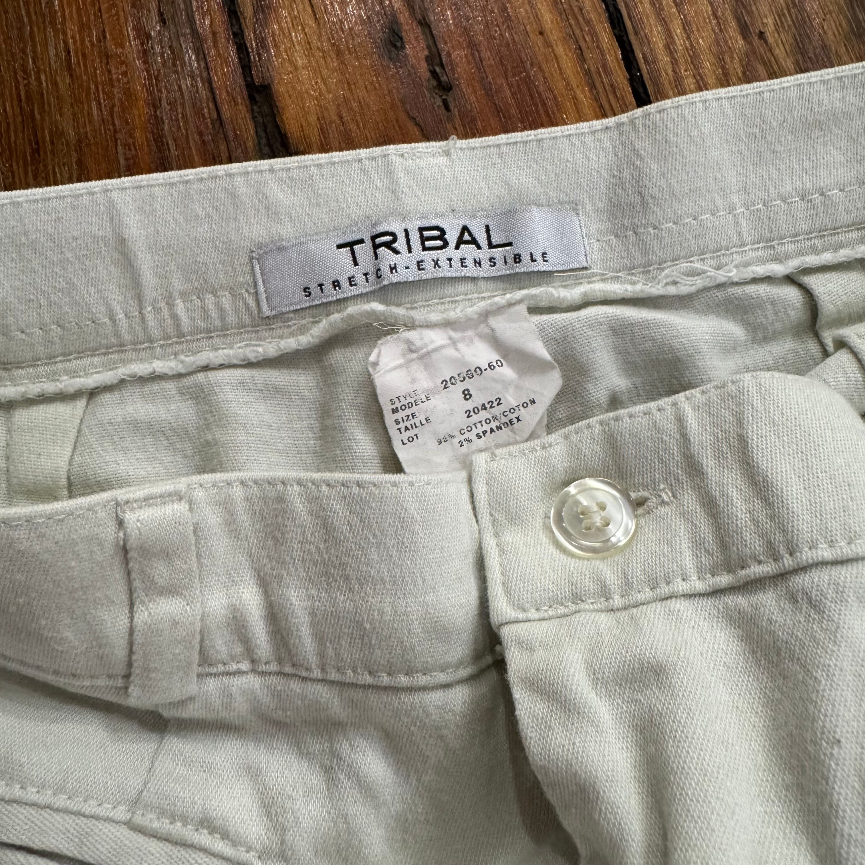 Vintage Tribal Khaki Pants Sz 8