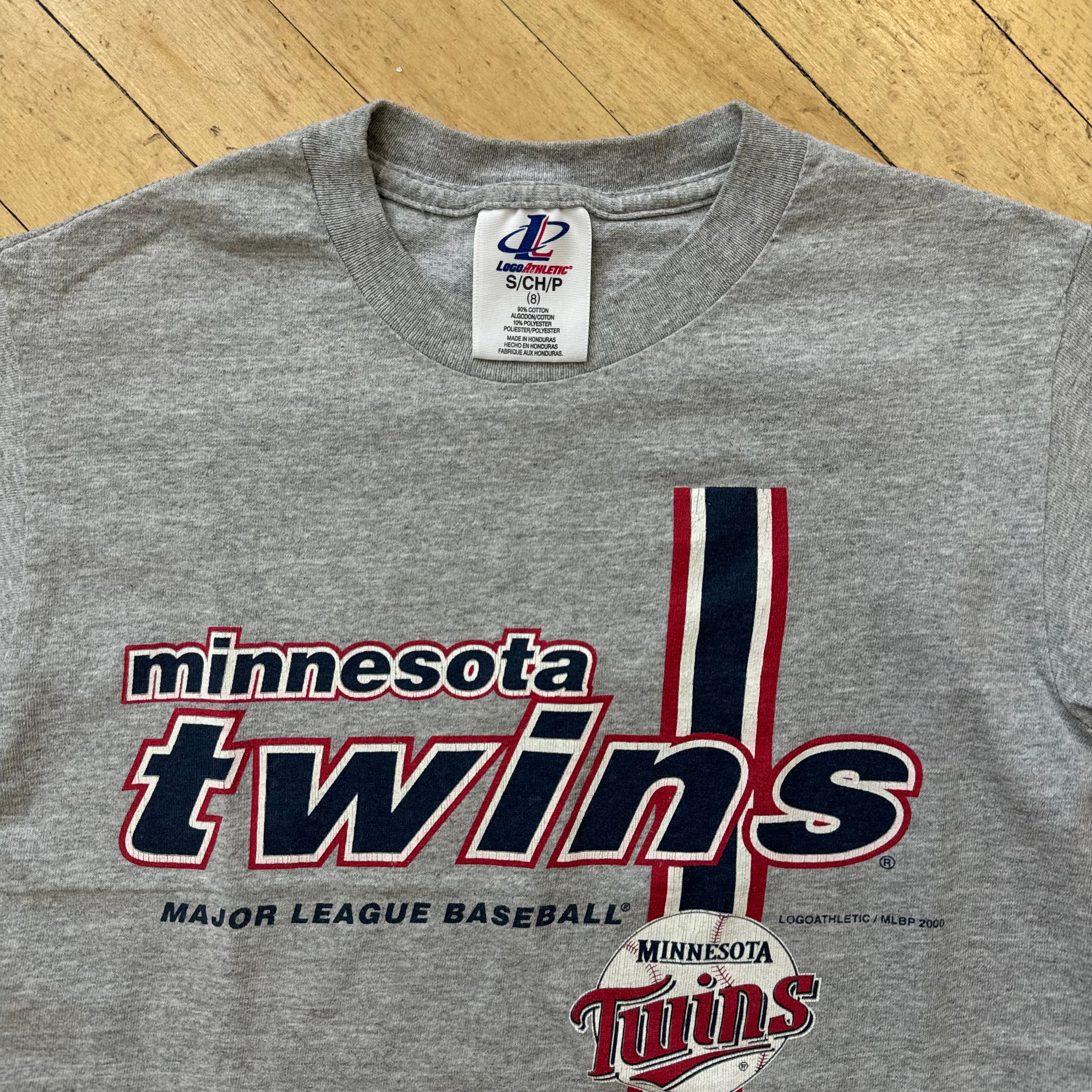 Vintage Minnesota Twins T-shirt Sz YTH S (8)