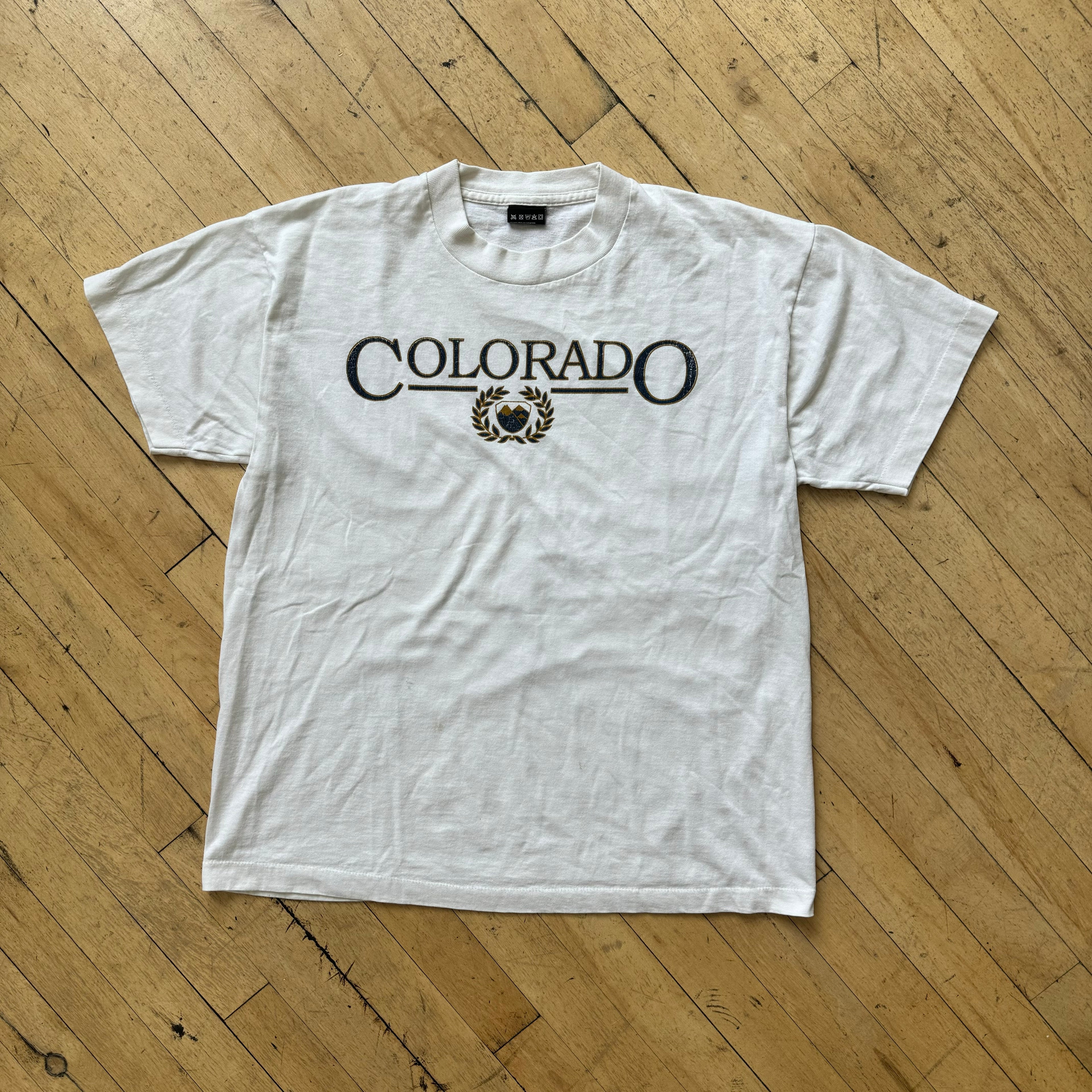 Vintage Colorado SpellOut T-shirt Sz M