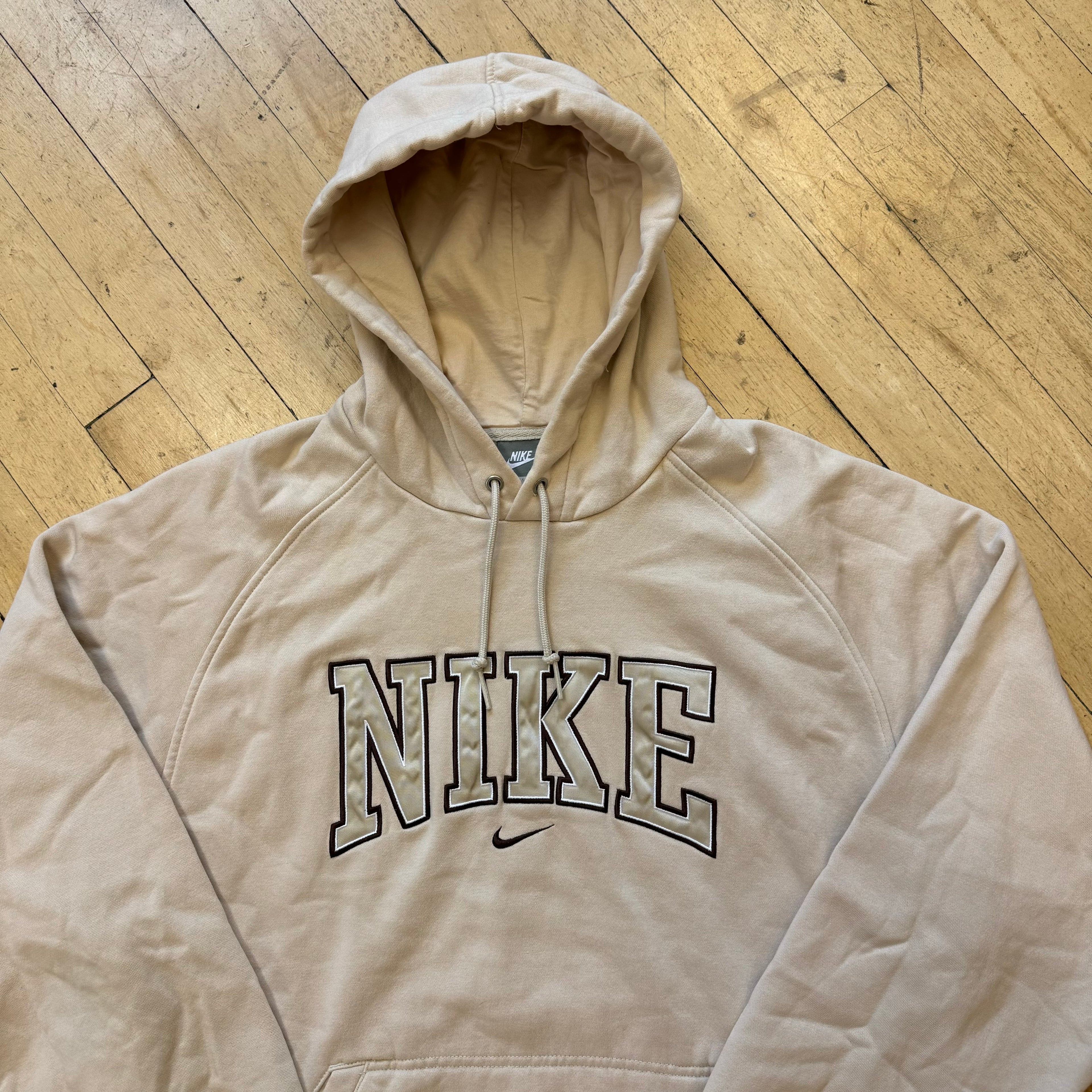 Vintage Nike SpellOut Hoodie Sz XL