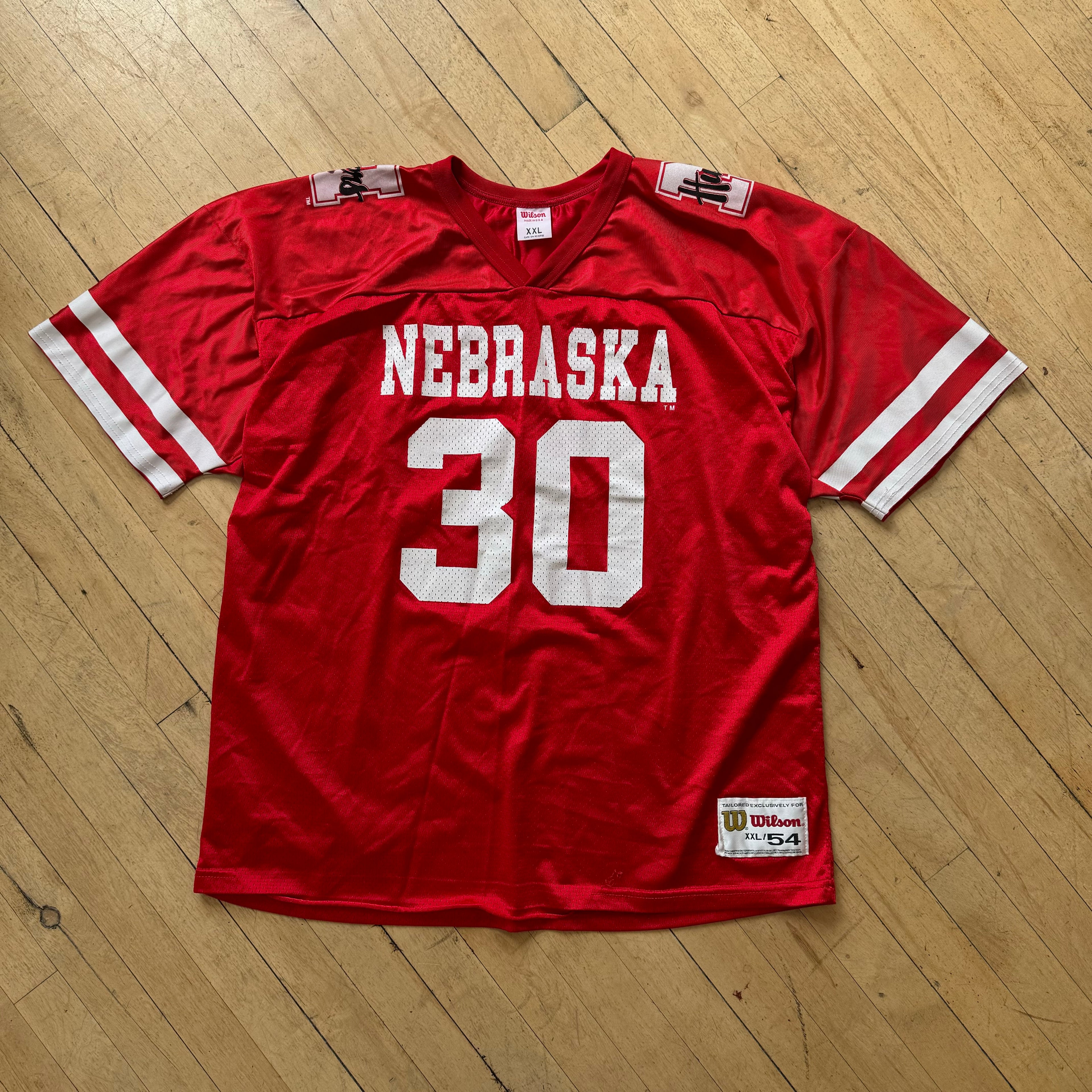 Vintage Wilson Nebraska Football Jersey Sz XXL