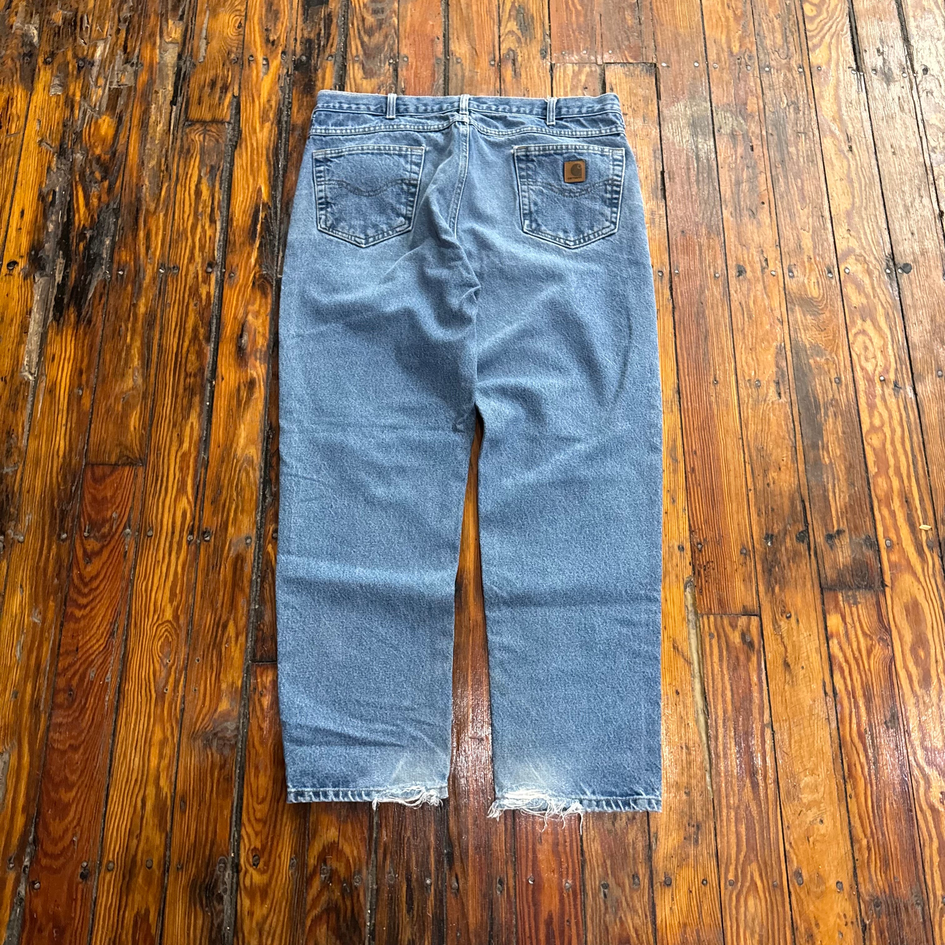 Vintage Carhartt Denim Jeans Sz 38x32