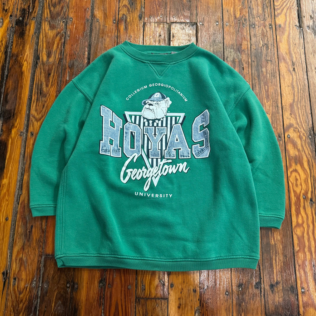 Vintage GeorgeTown Bulldogs Crewneck Sz M
