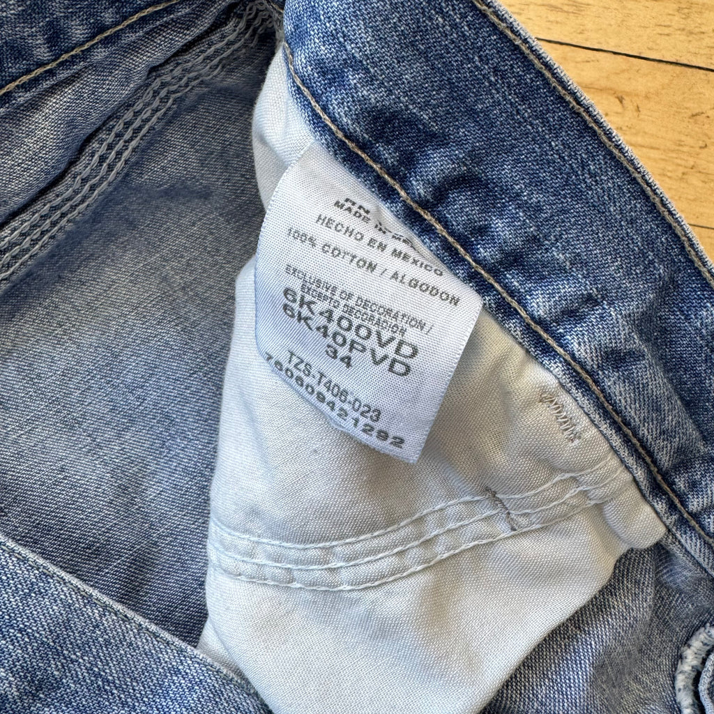 Vintage Wrangler Carpenter Jean Shorts Sz 34