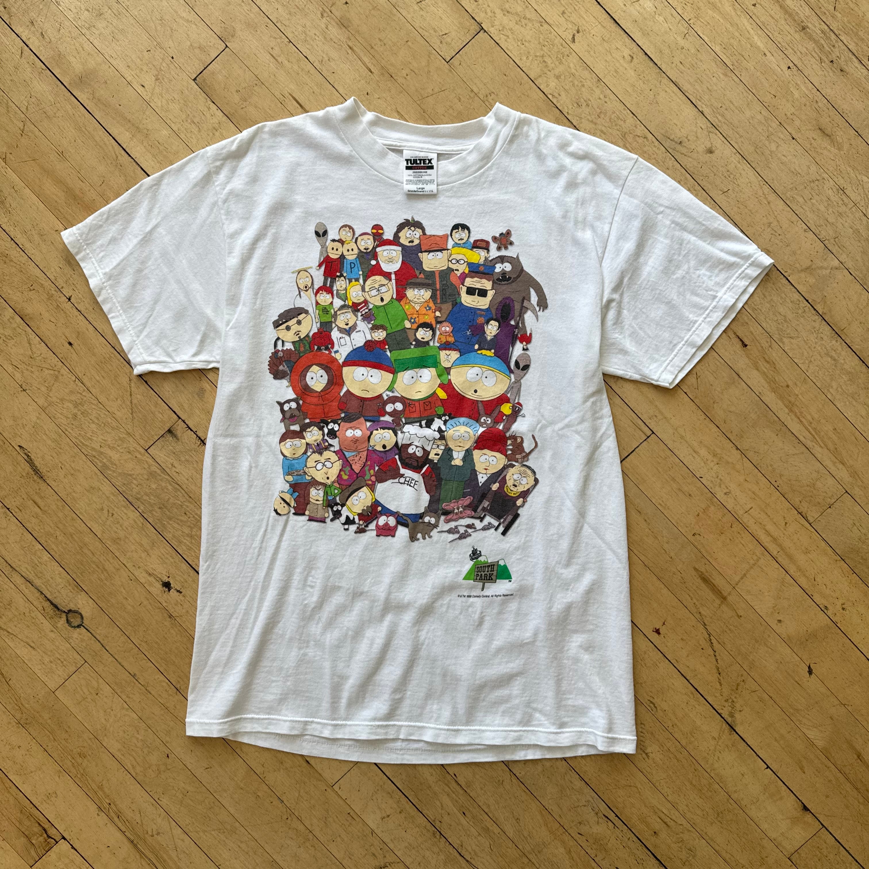 Vintage South Park Character T-shirt Sz XL
