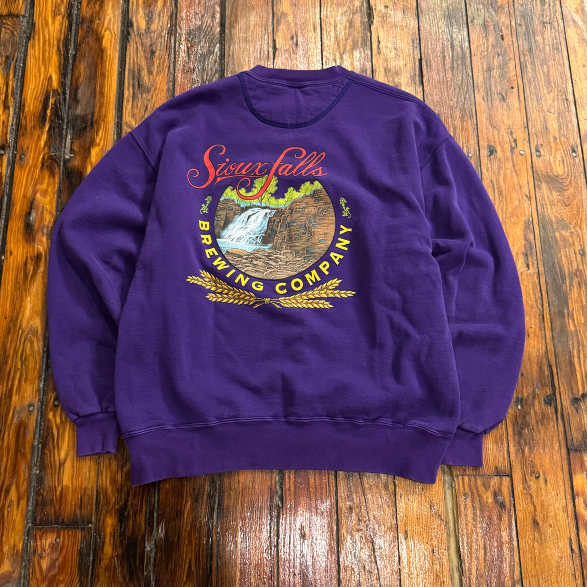 Vintage Sioux Falls Brewing CrewNeck Sz L