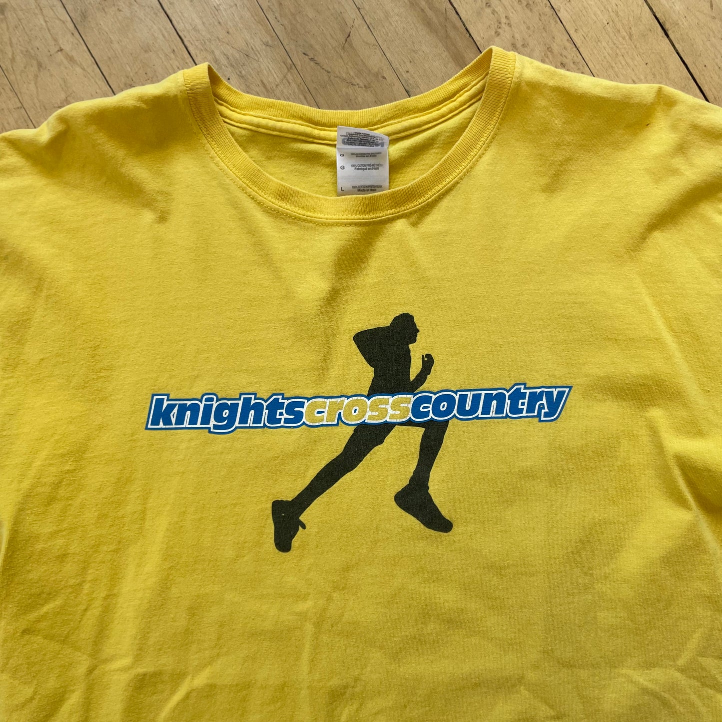 2000s Knights Cross Country T-shirt Sz L