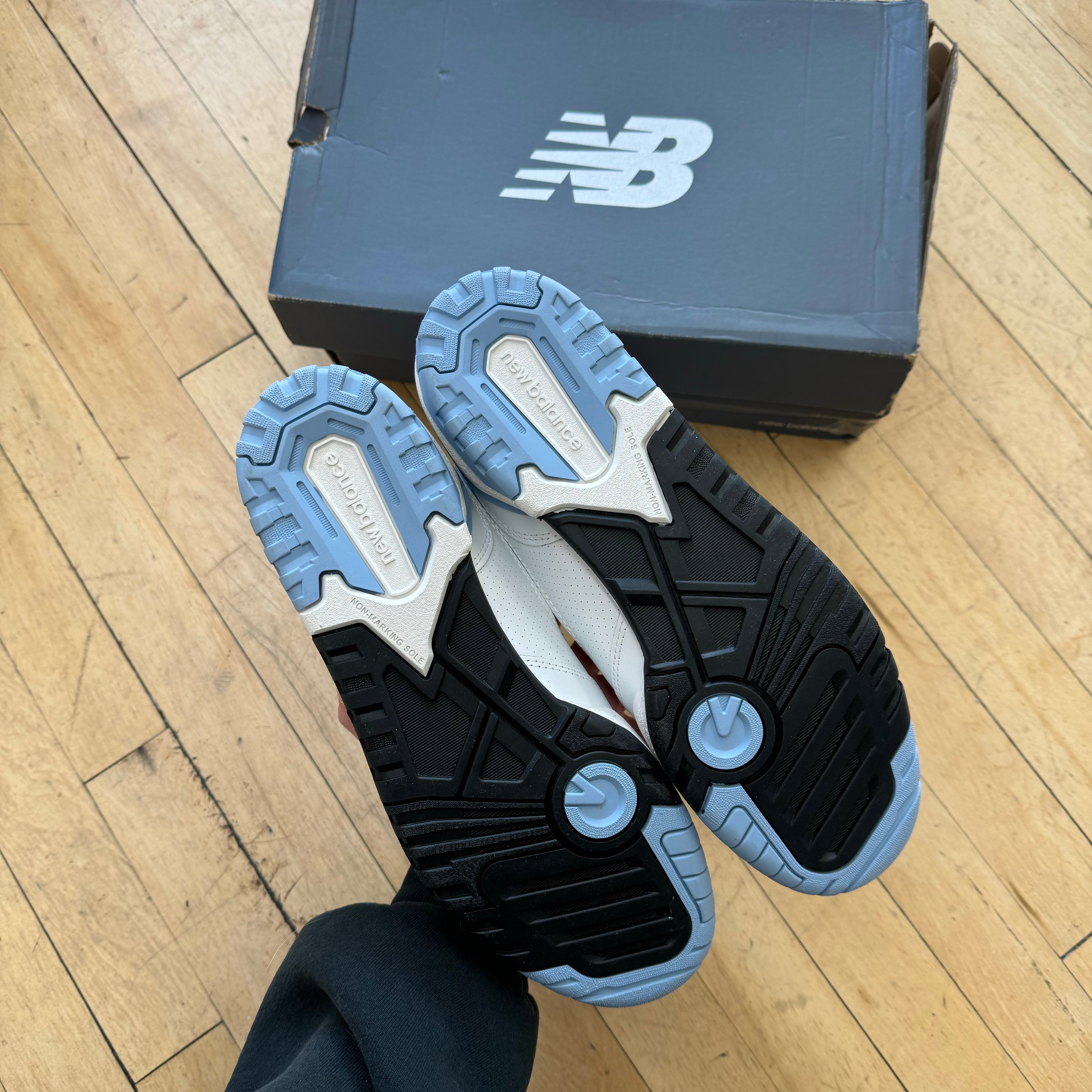New Balance 550 University Blue Sz 10 (DS)