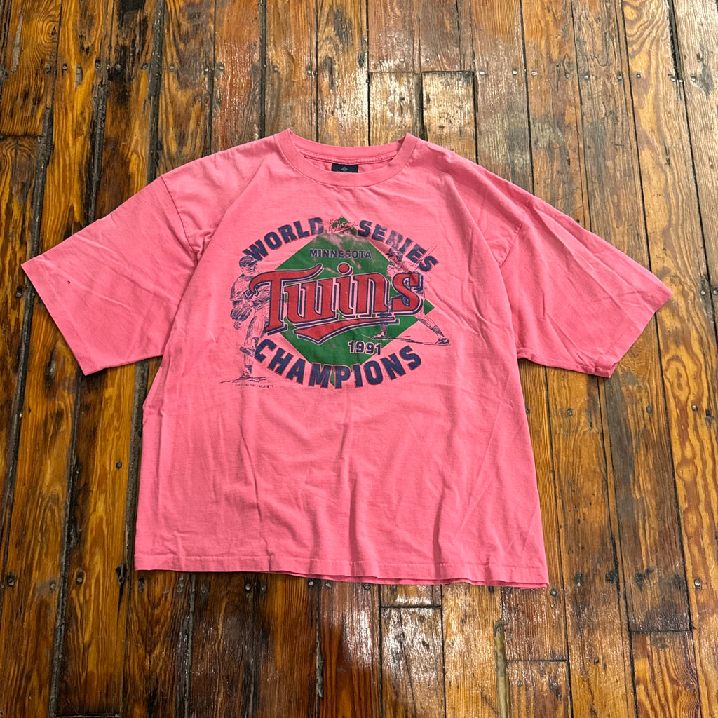 Vintage Minnesota Twins World Series T-shirt Sz XL