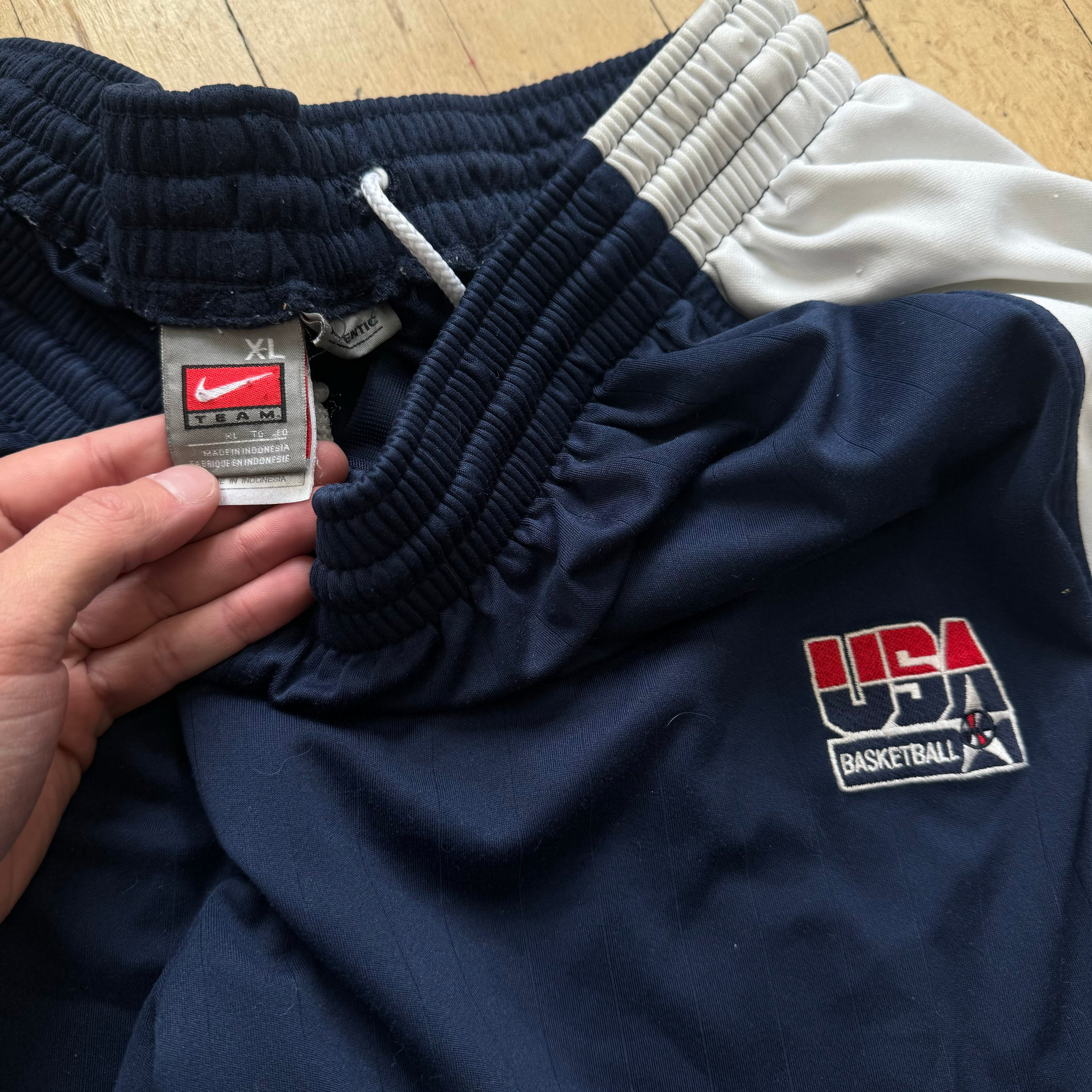 Vintage USA Basketball Shorts Sz L & XL