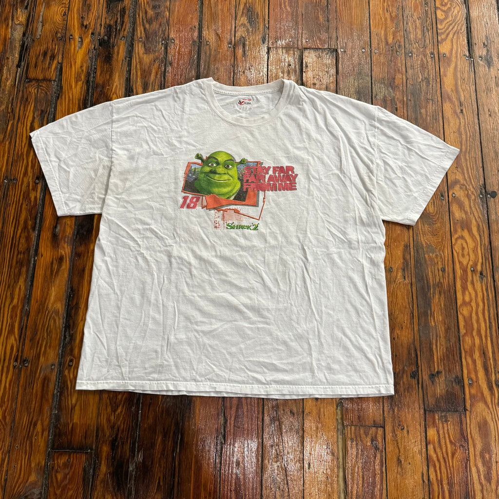 00s NASCAR Shrek T-shirt Sz XXL