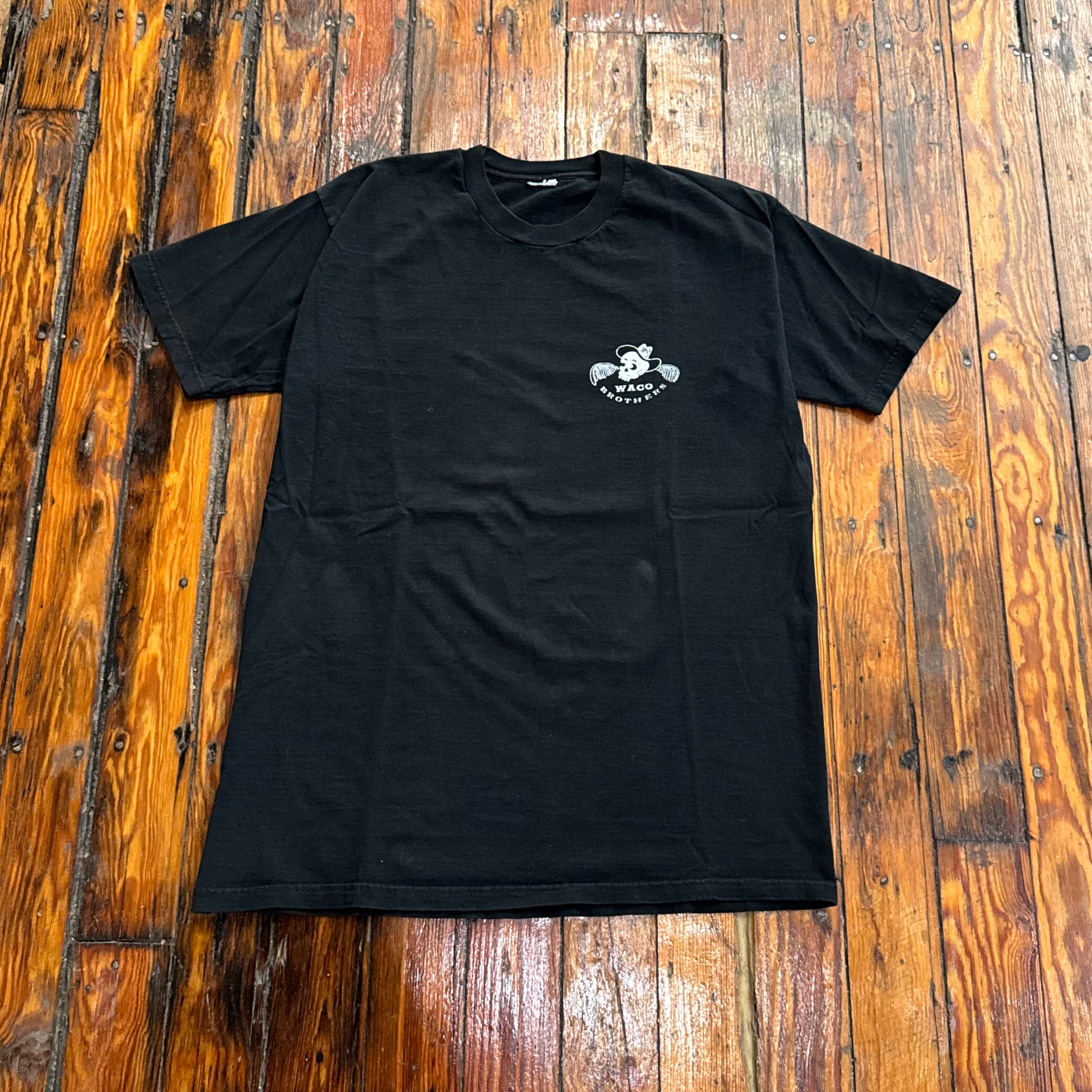 Vintage Waco Brothers Cowboy in Flames T-shirt Sz XL