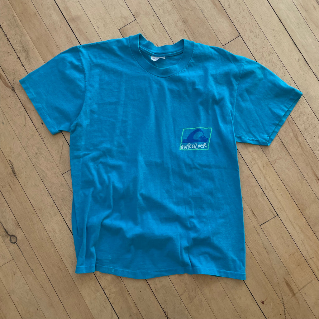 Vintage Quicksilver Logo T-shirt Sz M