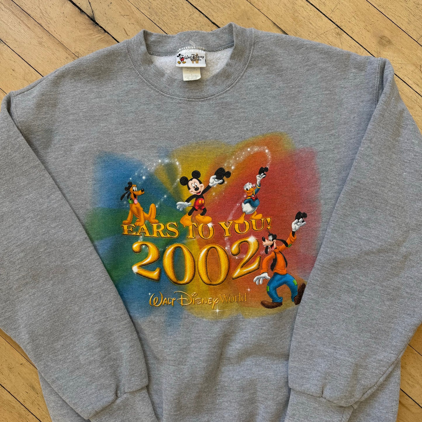 Vintage Disney World CrewNeck Sz L