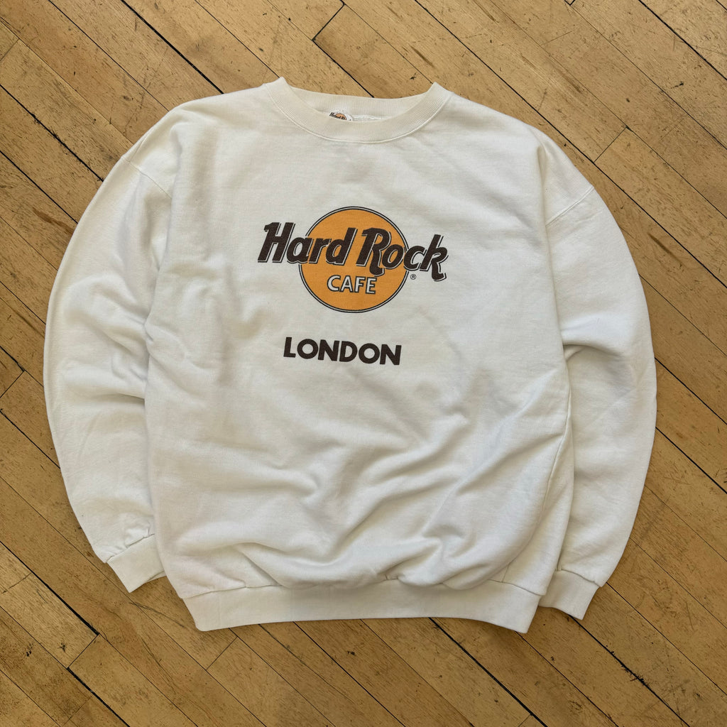 Vintage Hard Rock Cafe London CrewNeck Sz L