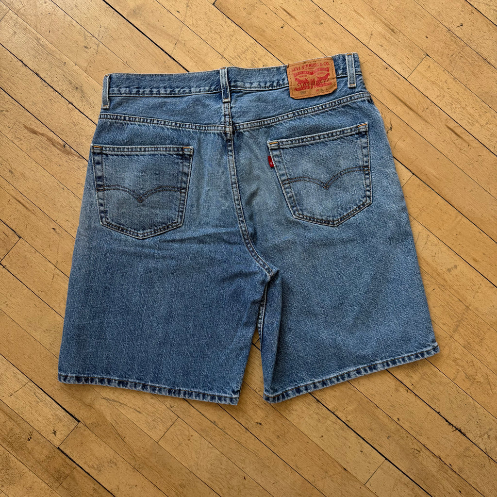 Y2K Levi 550 Denim Jean Shorts Sz 36