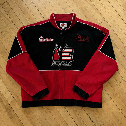 Vintage Dale Earnhardt The Intimidator Nascar Jacket Sz XXL