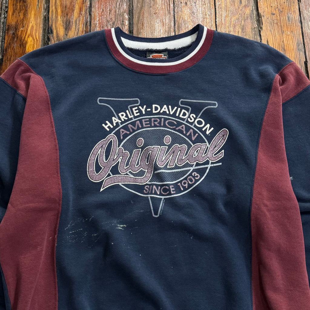 Vintage Harley Davidson Original Crewneck Sz L