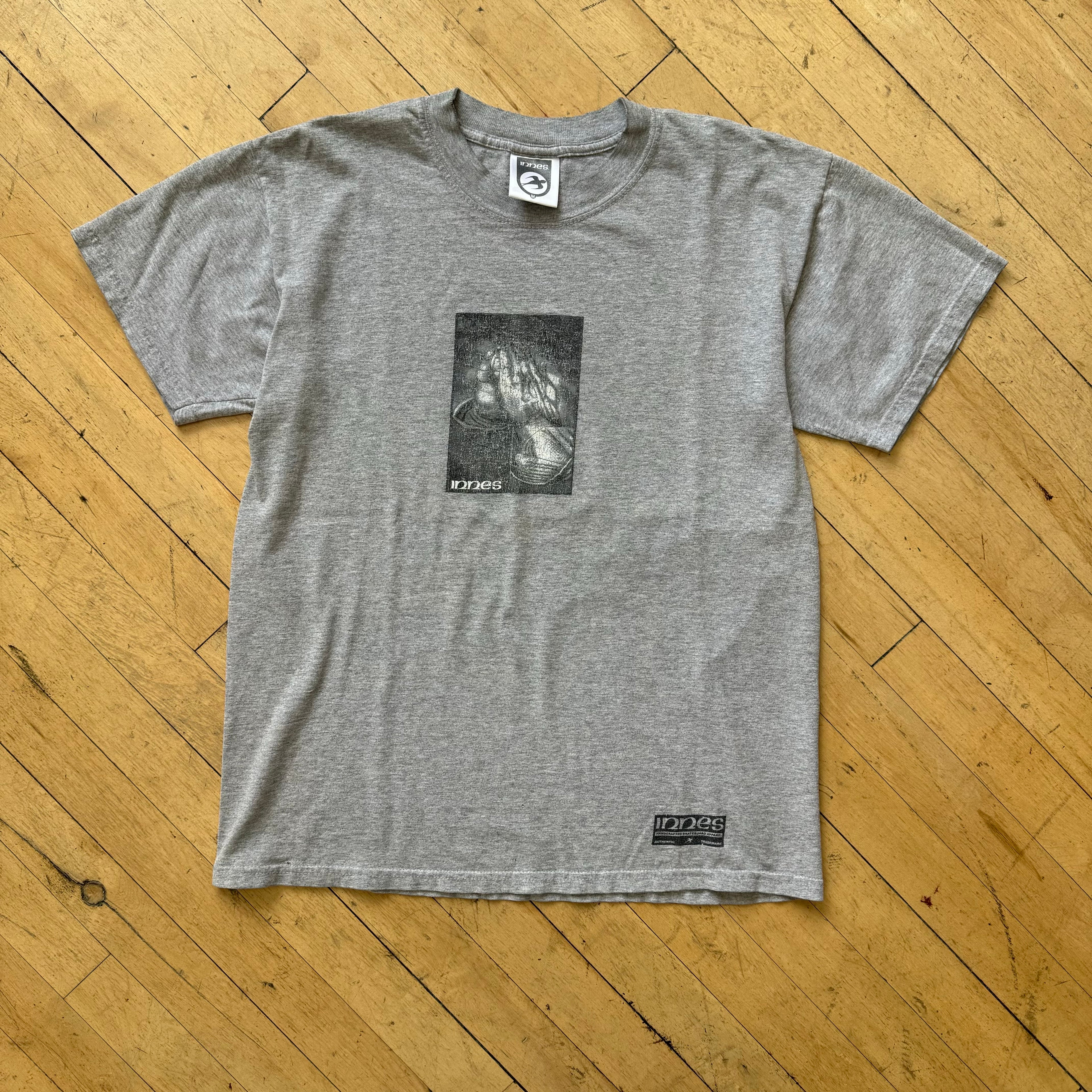 Vintage Innes Skateboard T-shirt Sz M