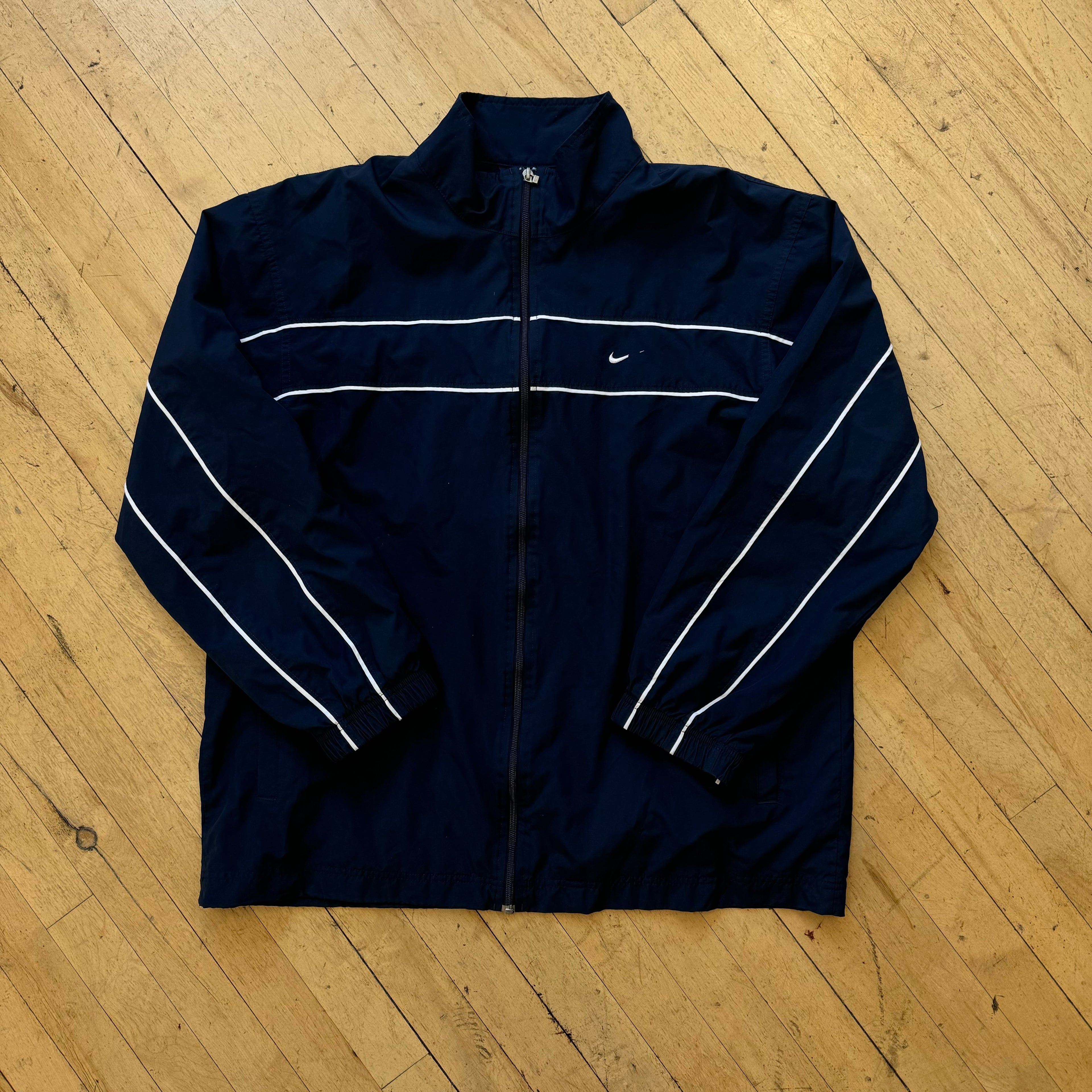 Vintage Nike Striped Windbreaker Sz L