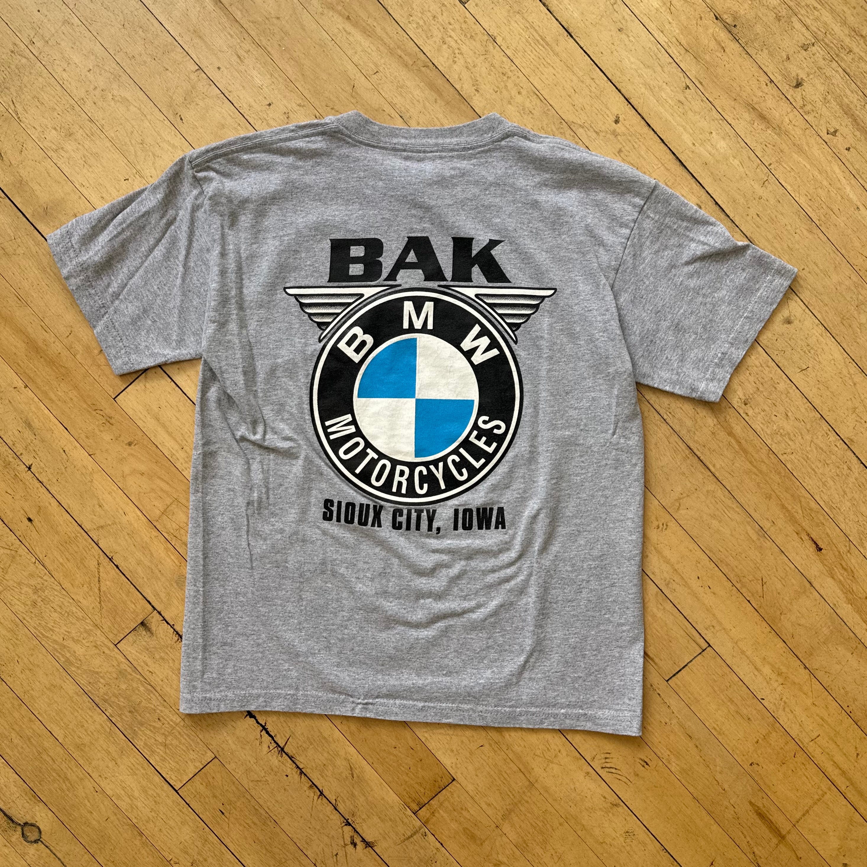 Y2K BMW Bak Sioux City T-shirt Sz S