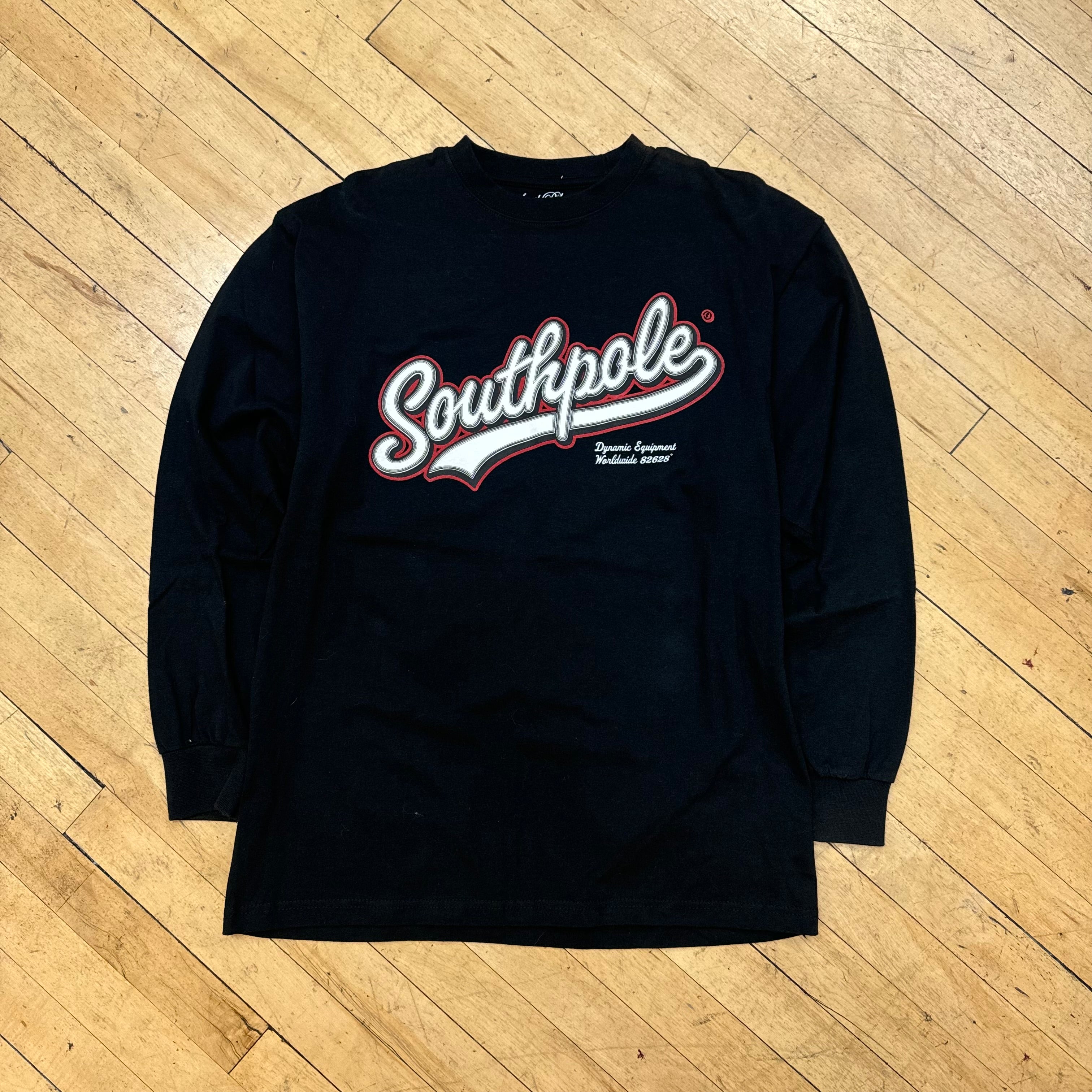 Y2K SouthPole SpellOut Long Sleeve T-shirt Sz L